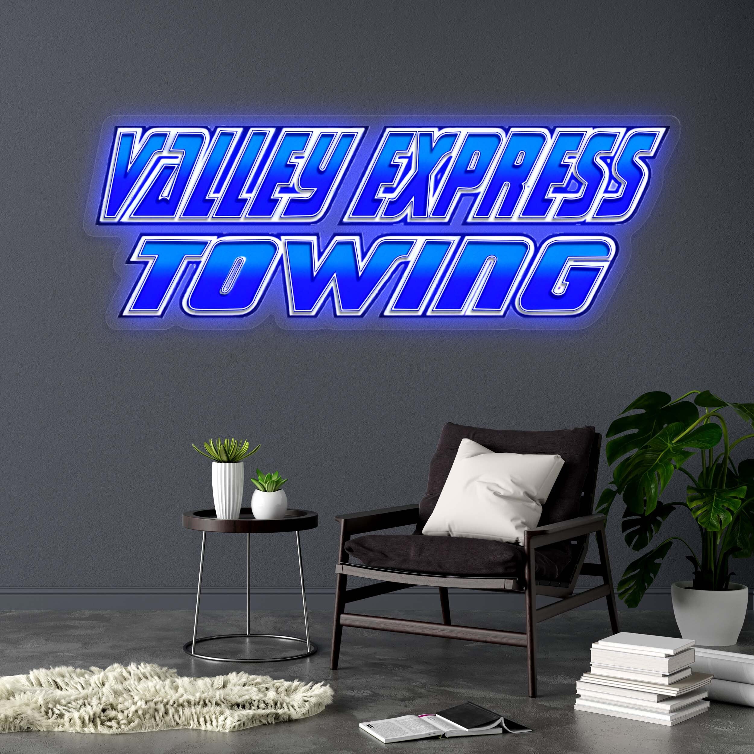 VALLEY EXPRESS - Premium Neon Artwork