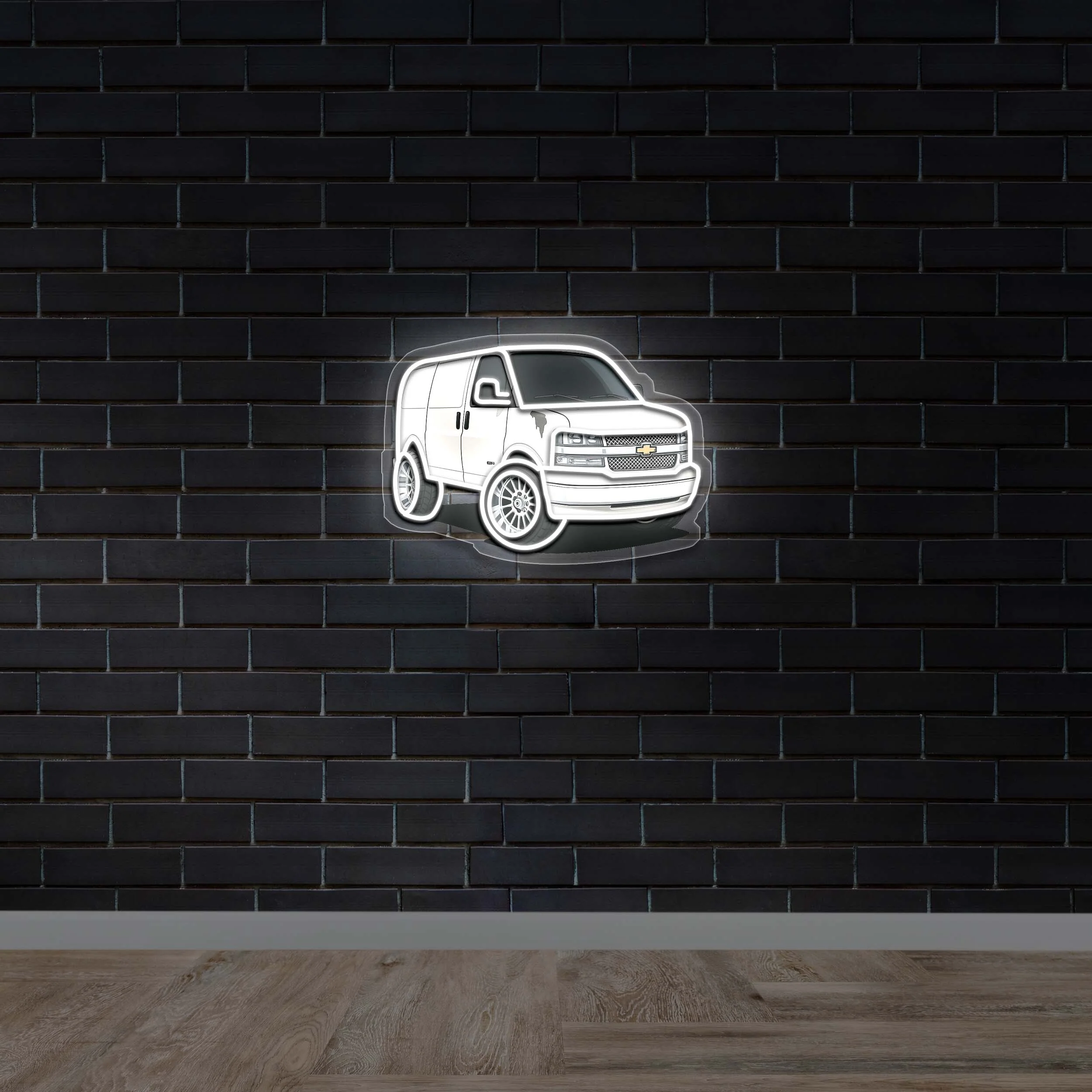 Van - Premium Neon Artwork