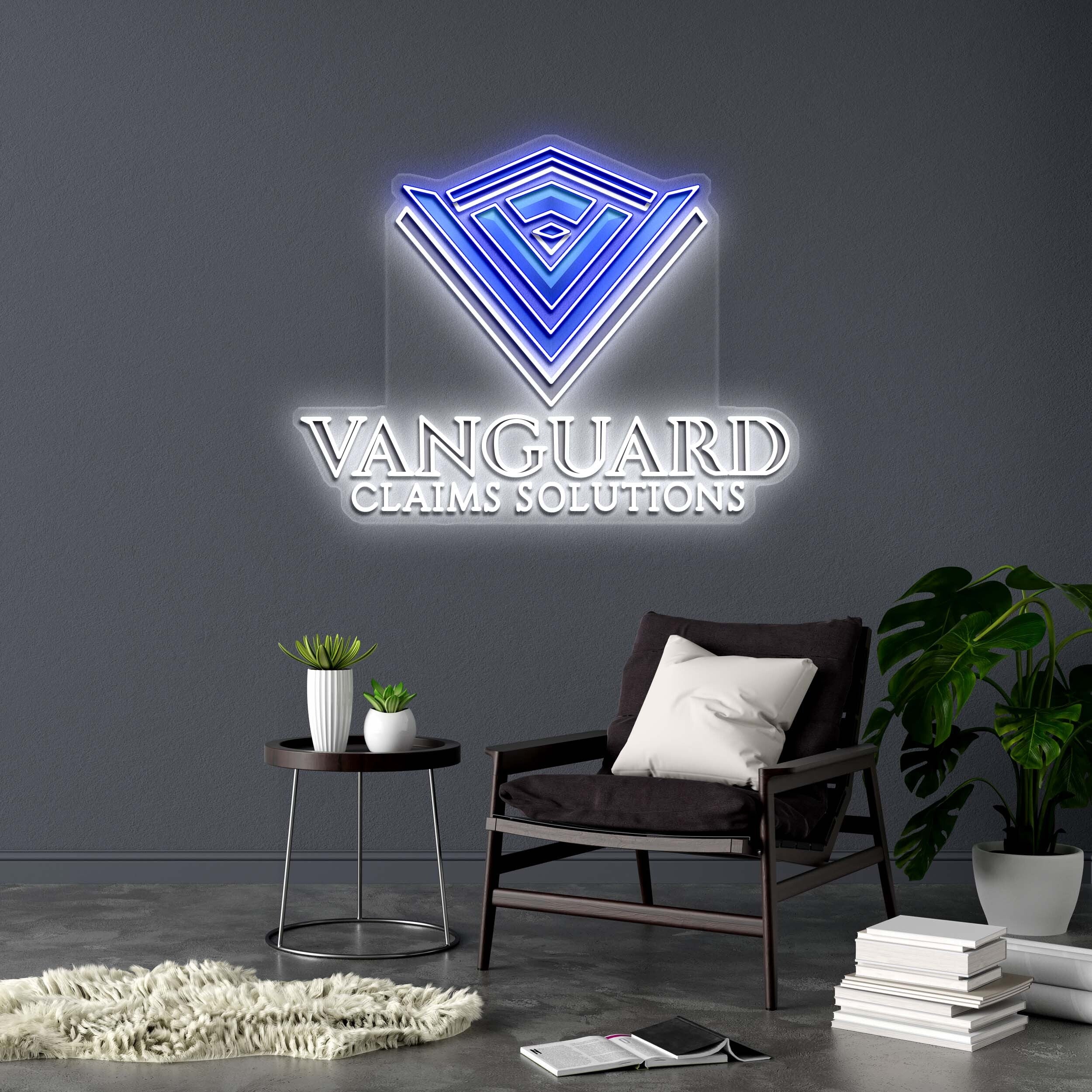 VANGUARD CLAIMS SOLUTIONS - Premium Neon Artwork