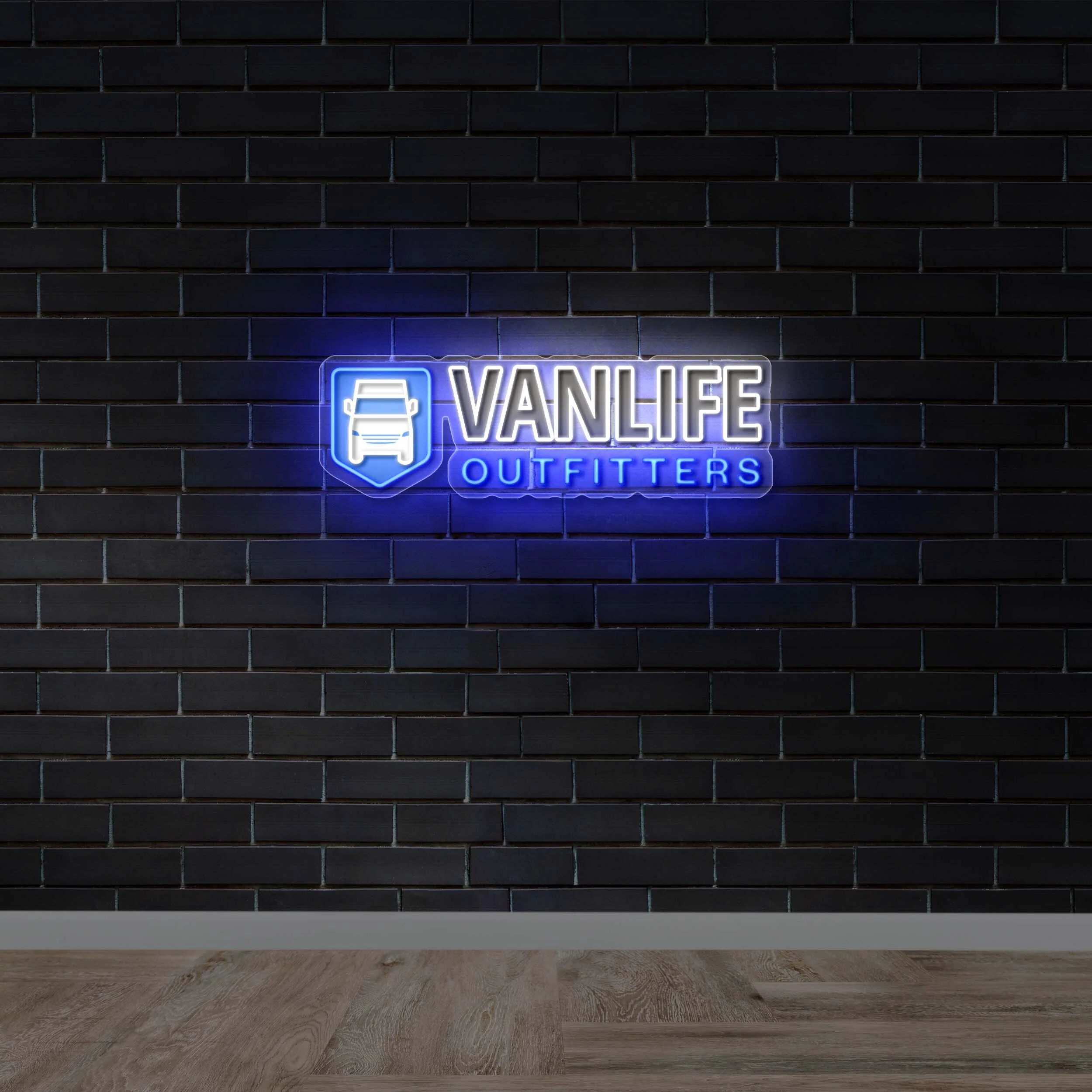 VANLIFE OUTFITTERS - Premium Neon Artwork