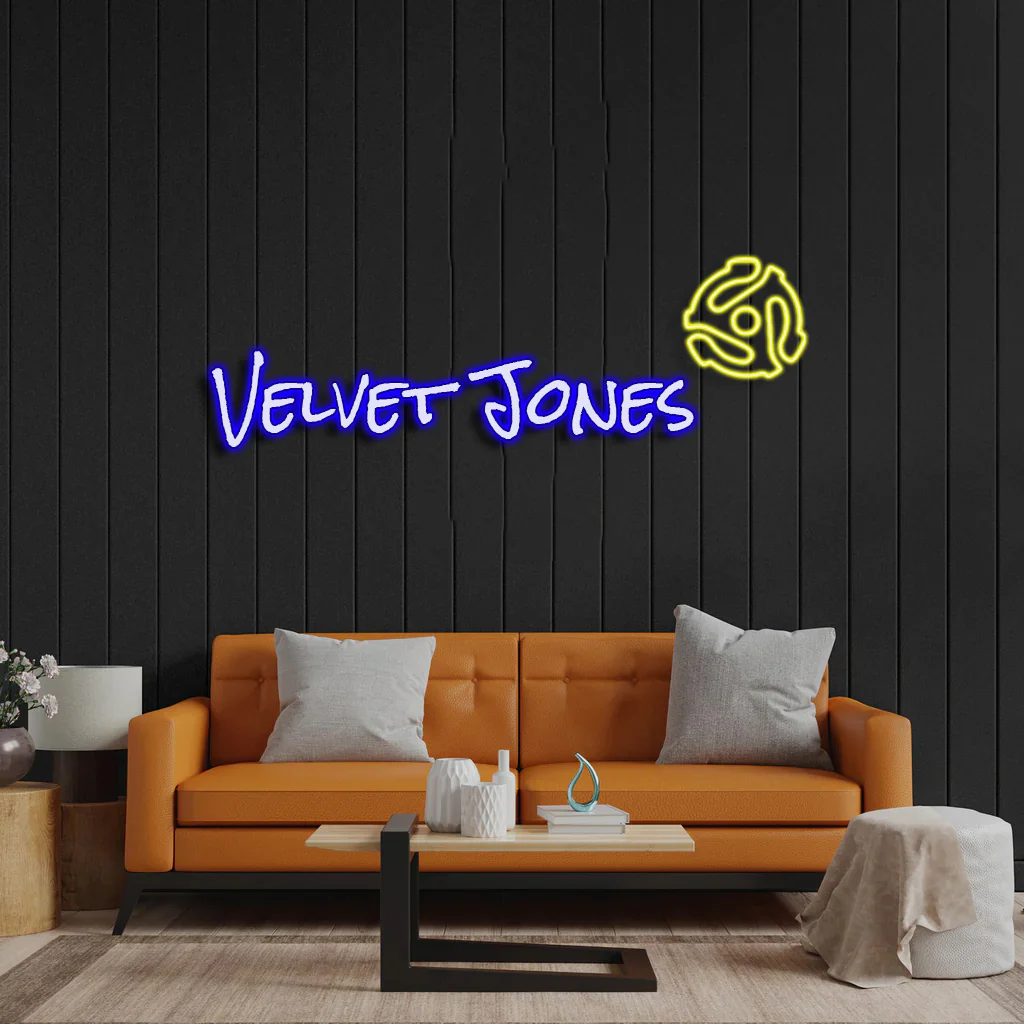 Velvet Jones - Premium Neon Artwork