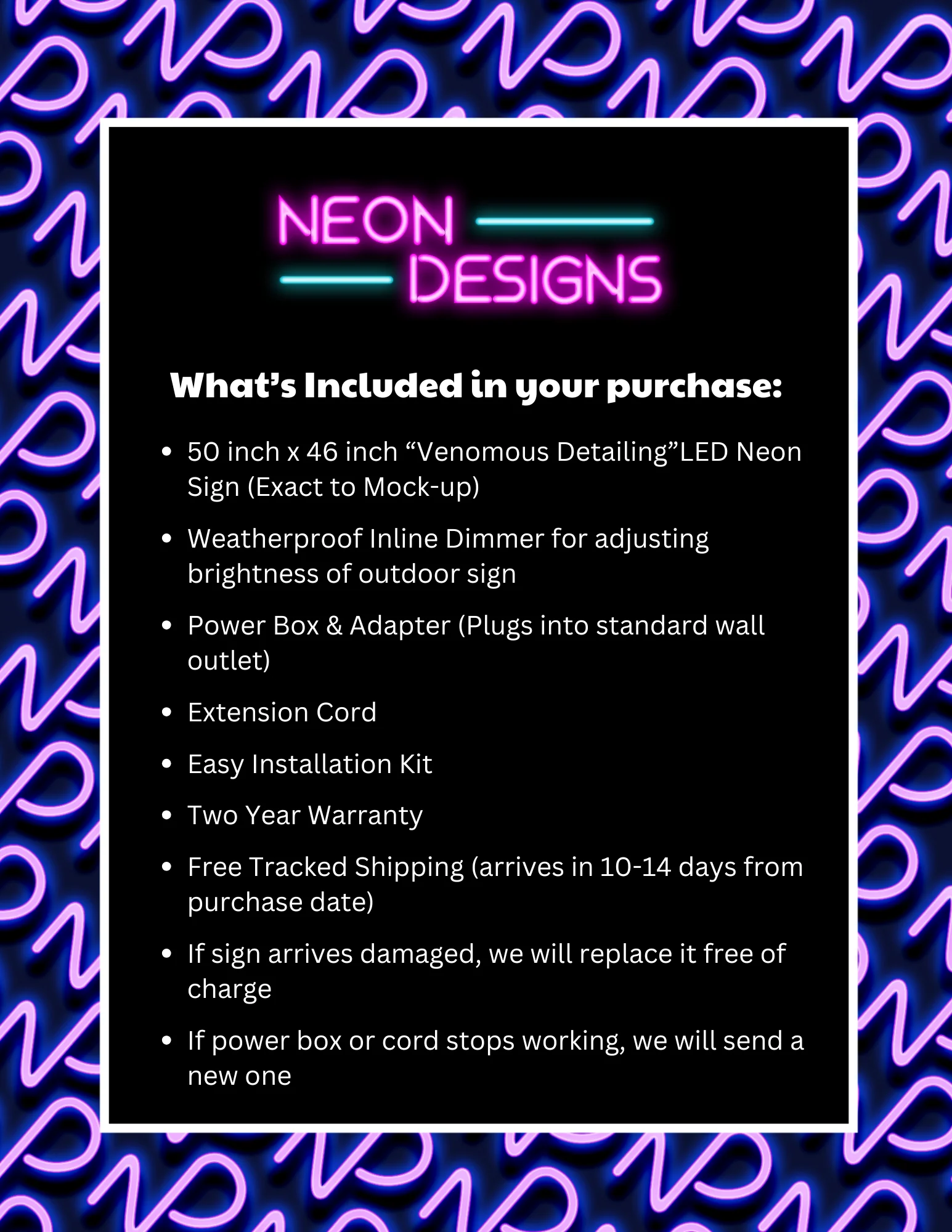 Venomous Detailing - Premium Neon Artwork - Image 2