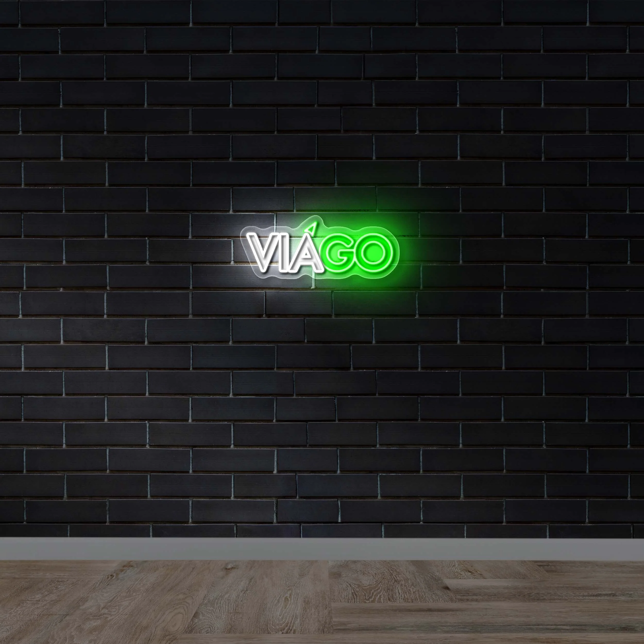 VIÁGO - Premium Neon Artwork