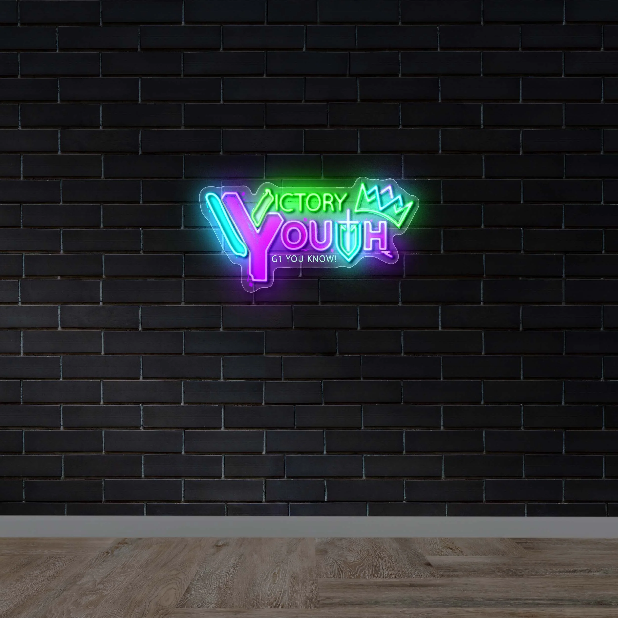 Victory Youth - Premium Neon Artwork