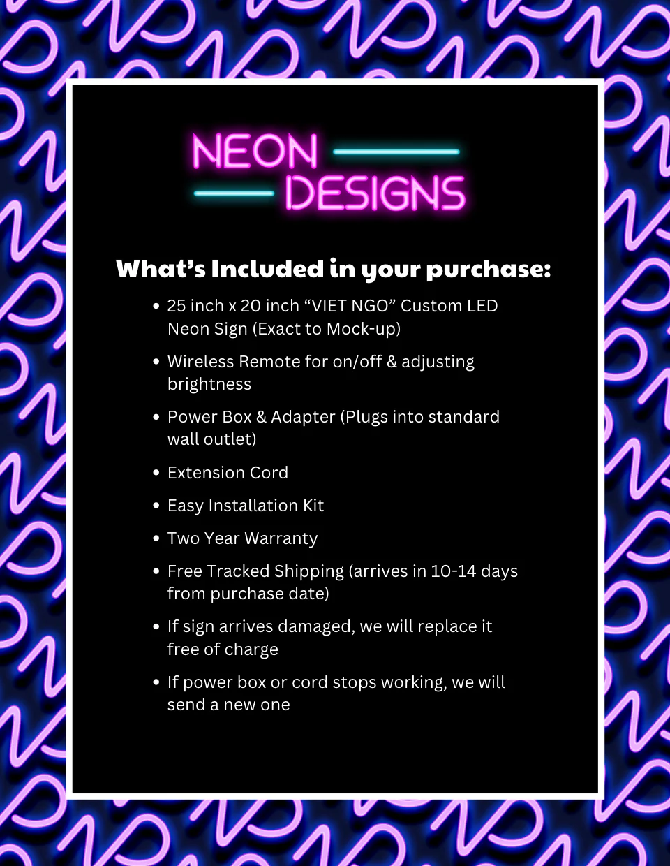 VIET NGO - Premium Neon Artwork - Image 2