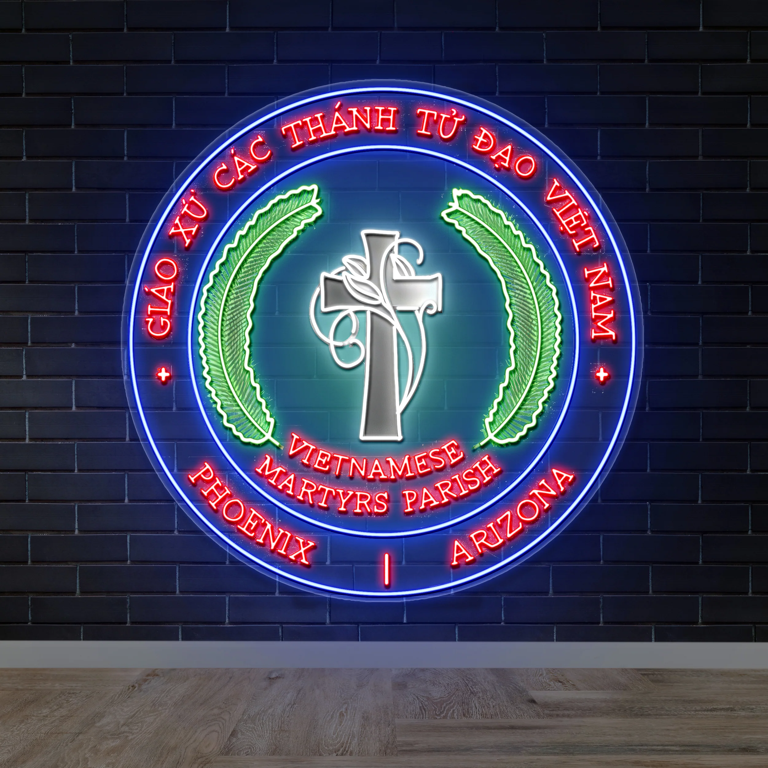 VIETNAMESE MARTYRS PARISH - Premium Neon Artwork