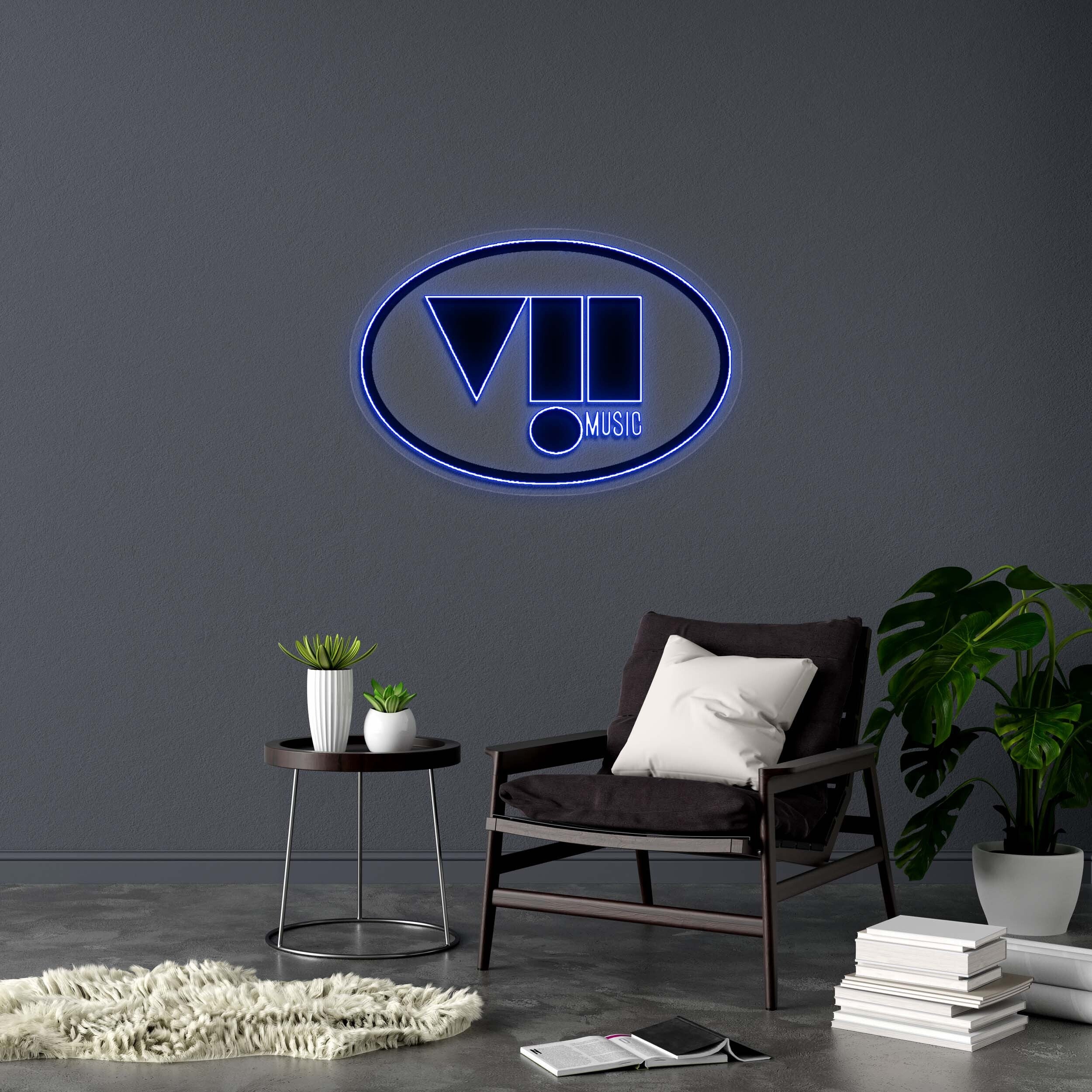 VIL MUSIC - Premium Neon Artwork