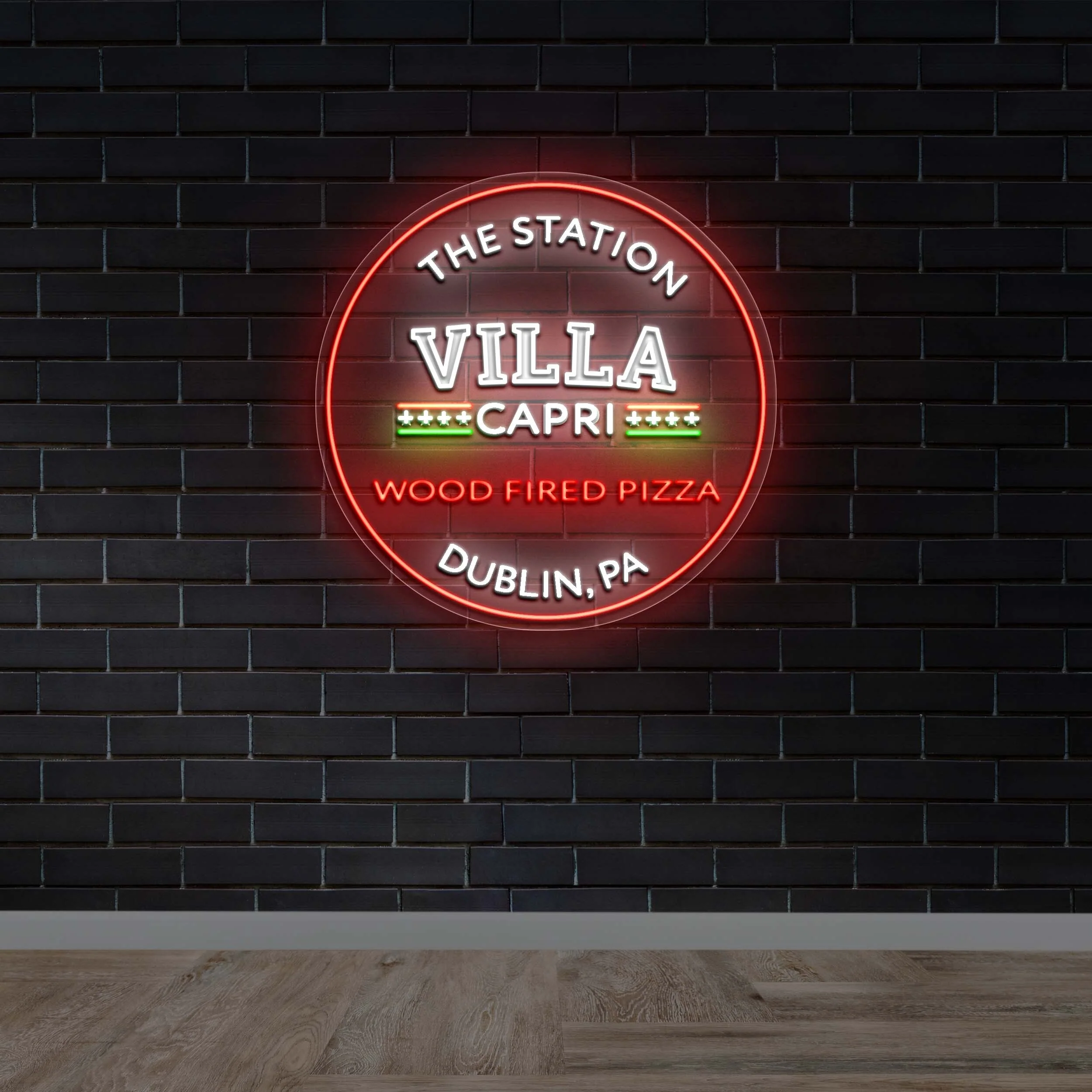 Villa Capri - Premium Neon Artwork