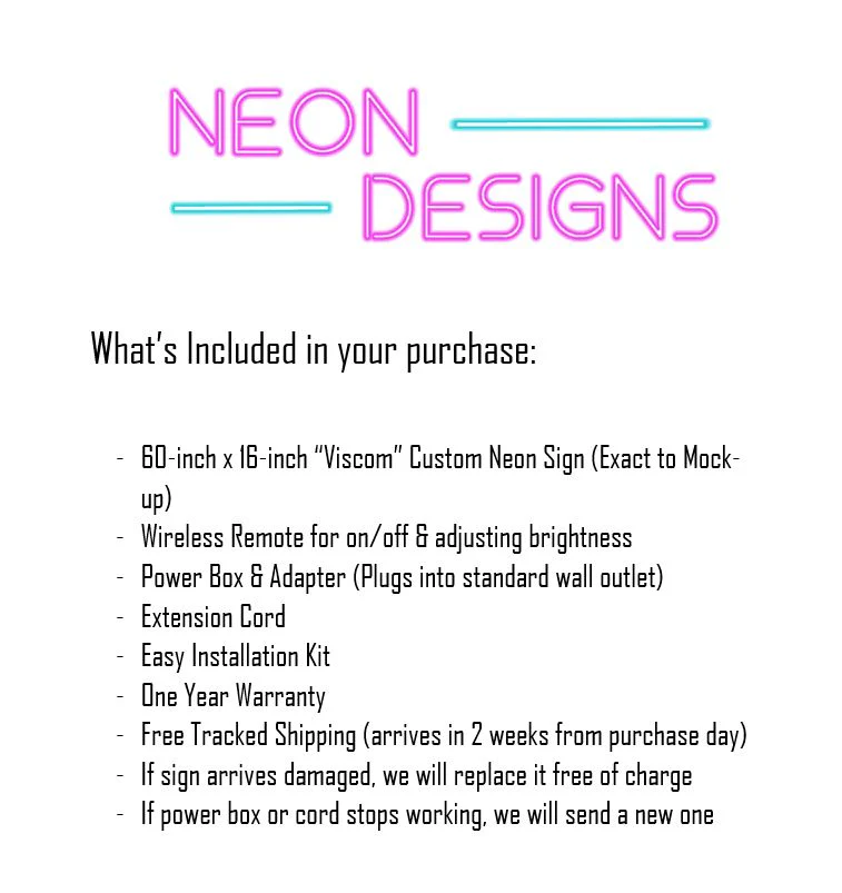 Viscom - Premium Neon Artwork - Image 2