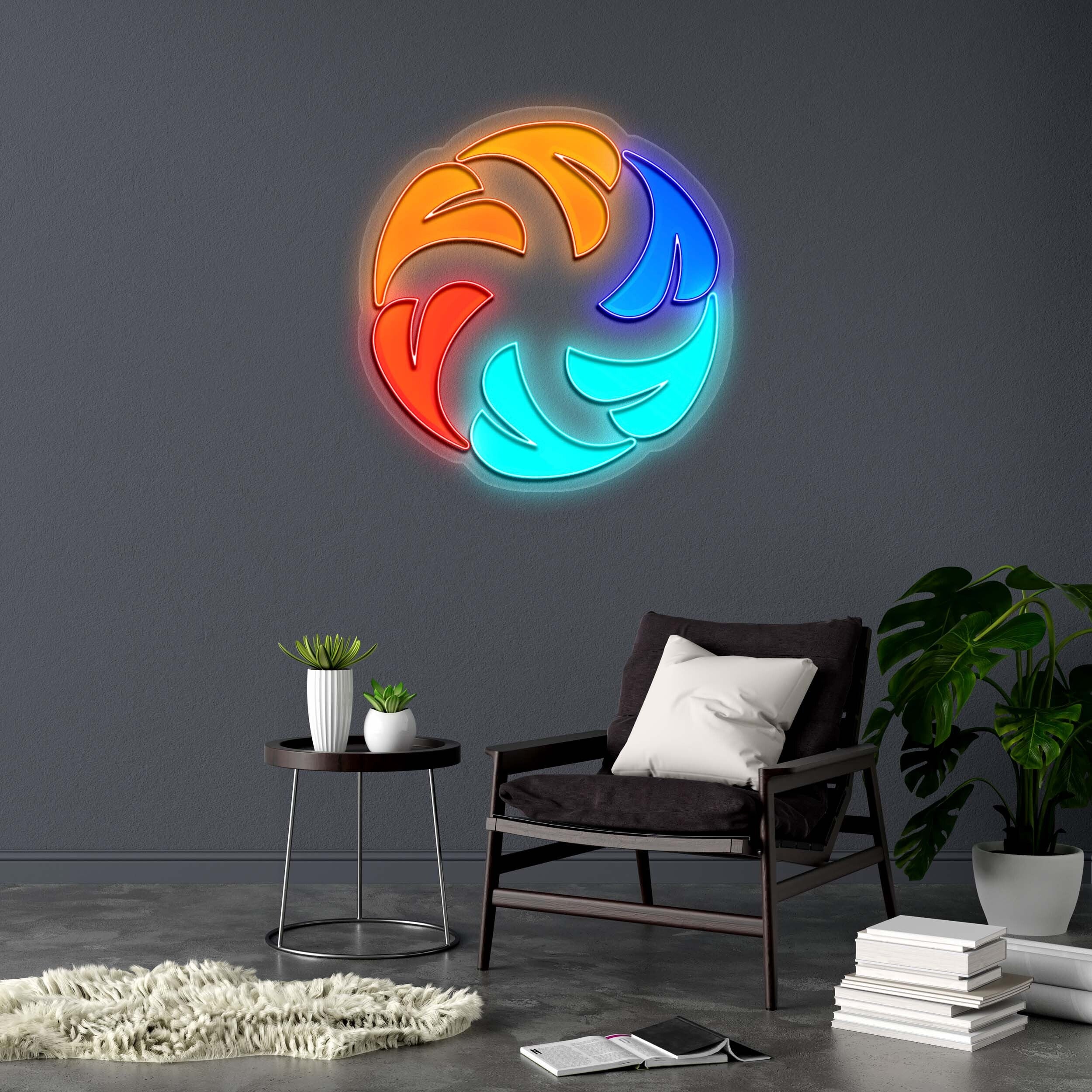 Vortex Mechanical - Premium Neon Artwork