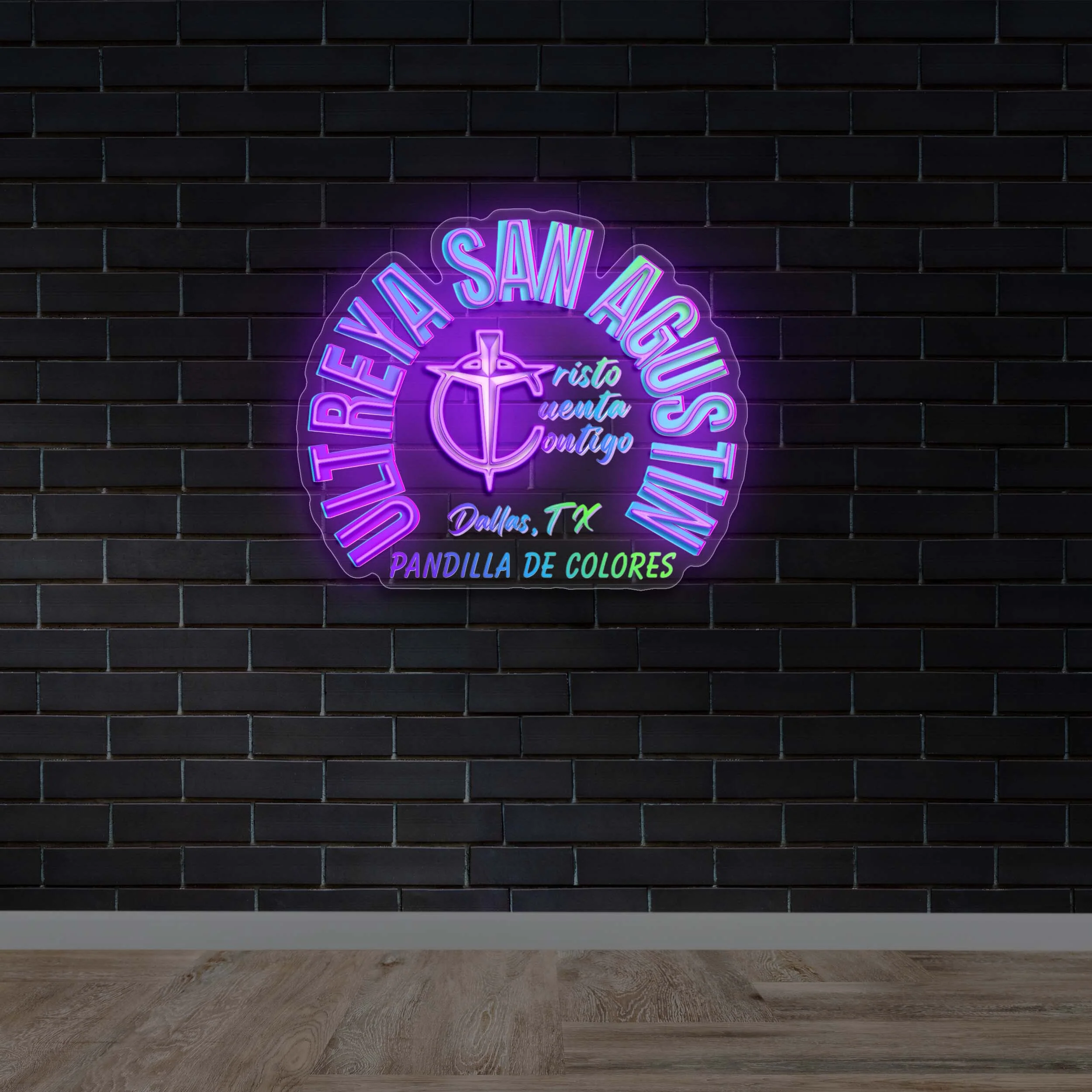 VULTREVA SAW AGUSTIN DALLAS TX - Premium Neon Artwork