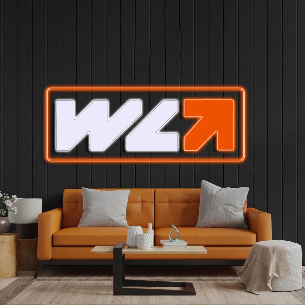 Wake Up Look Up 2 - Premium Neon Artwork