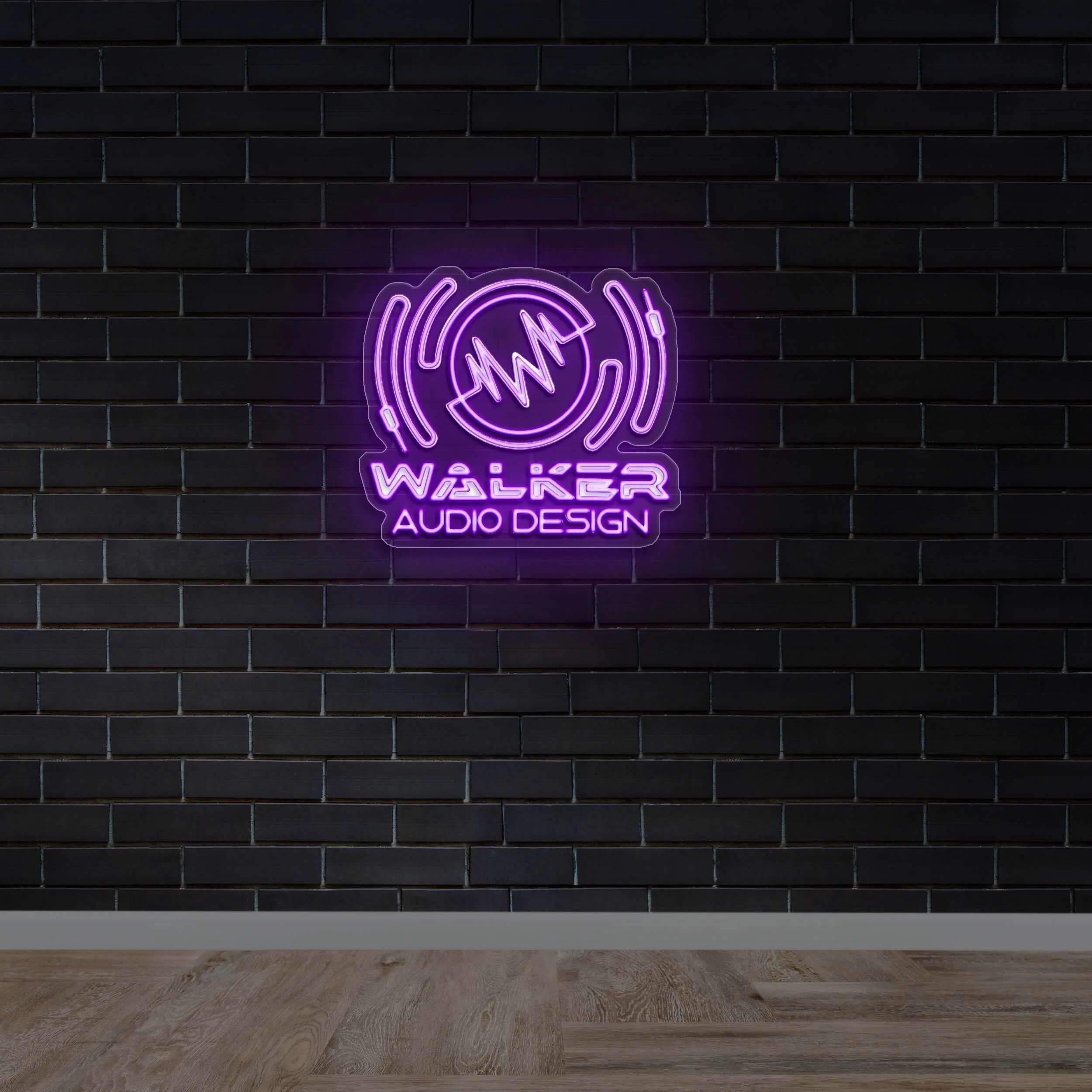 WALKER AUDIO DESIGN - Premium Neon Artwork
