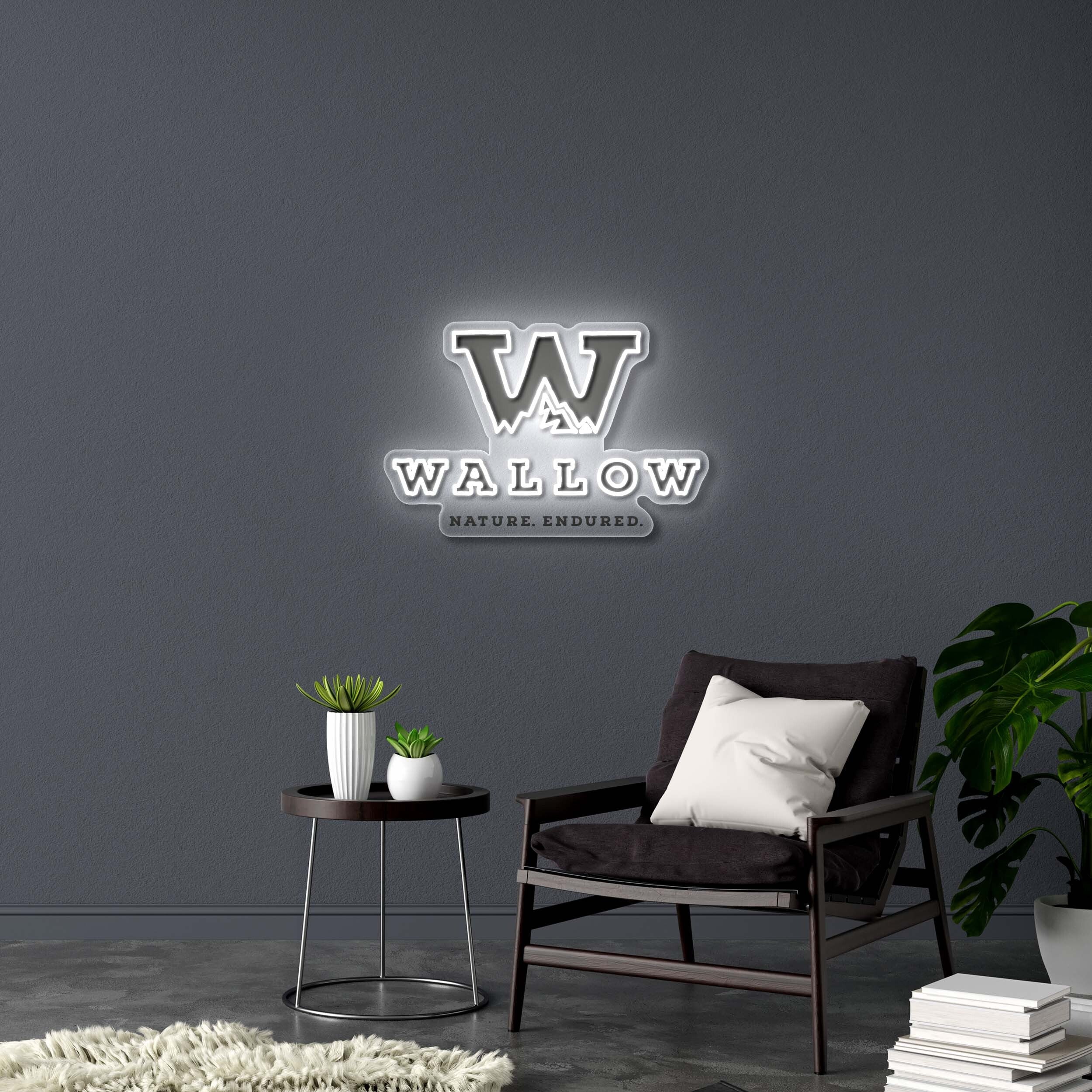 Wallow - Premium Neon Artwork