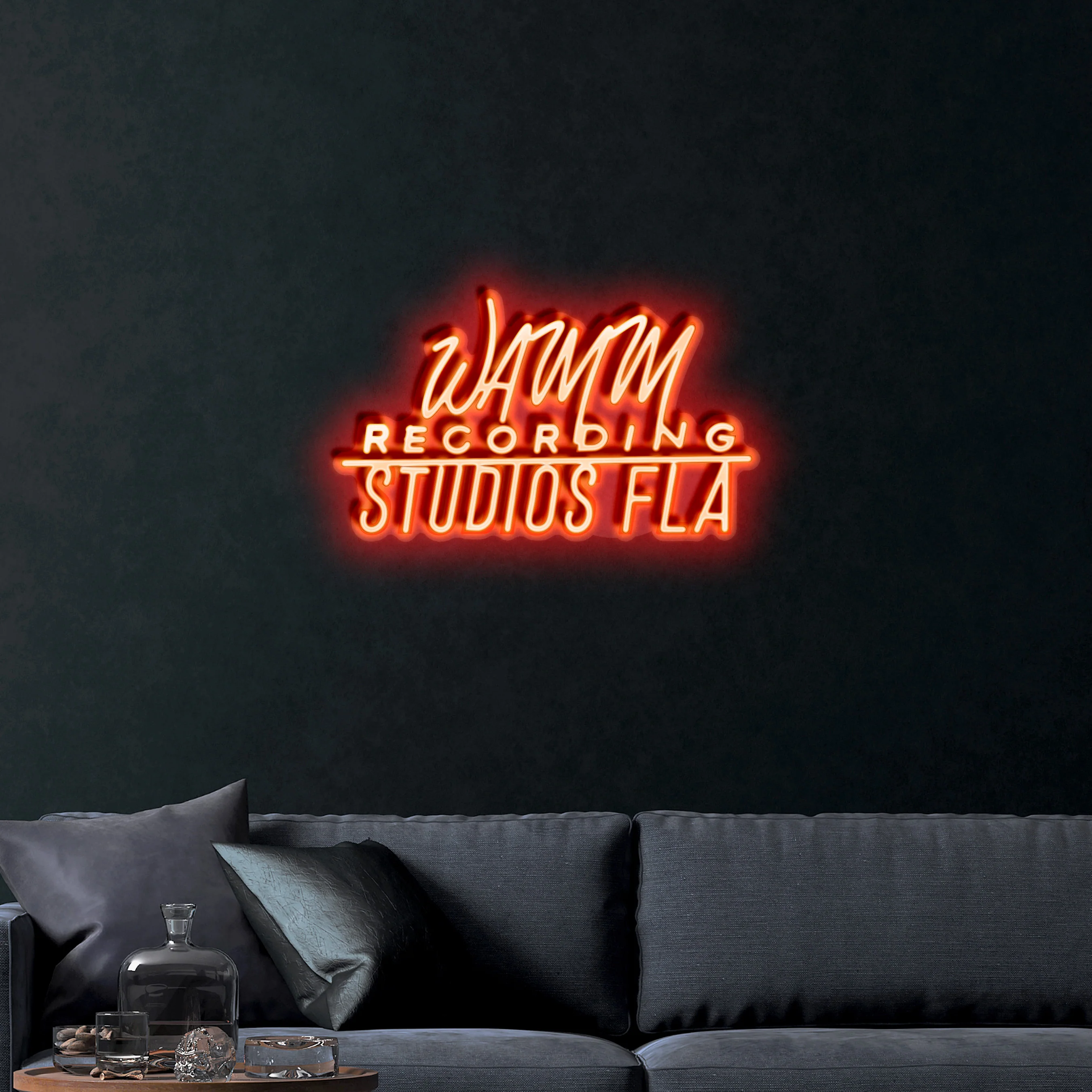 WAMM Recording Studios FLA – Premium Neon Artwork