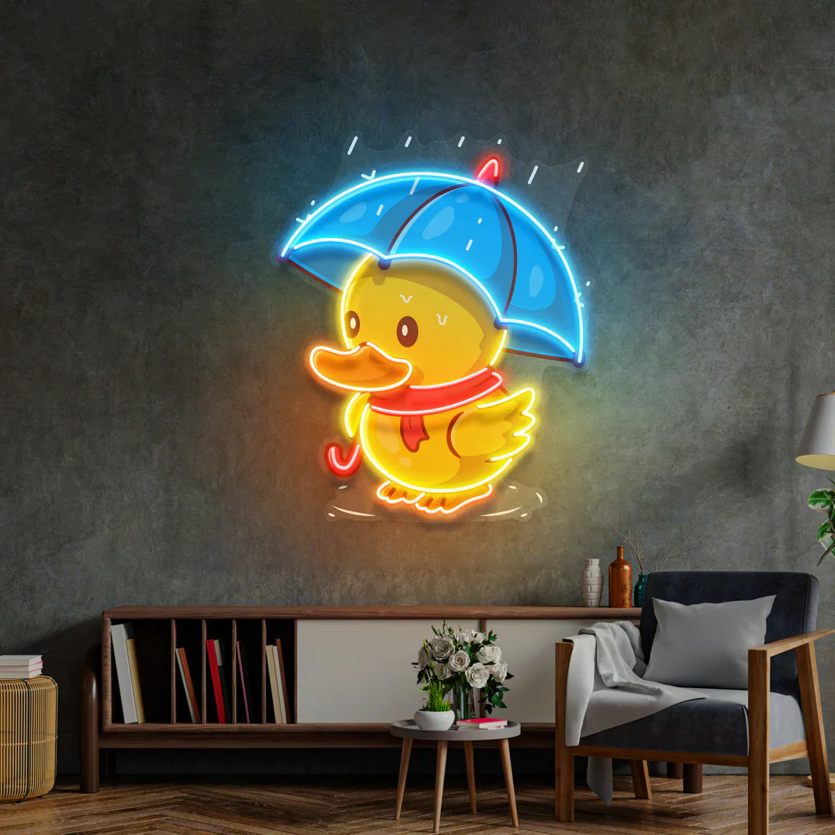 WATER DUCK - Premium Neon Artwork - Image 2