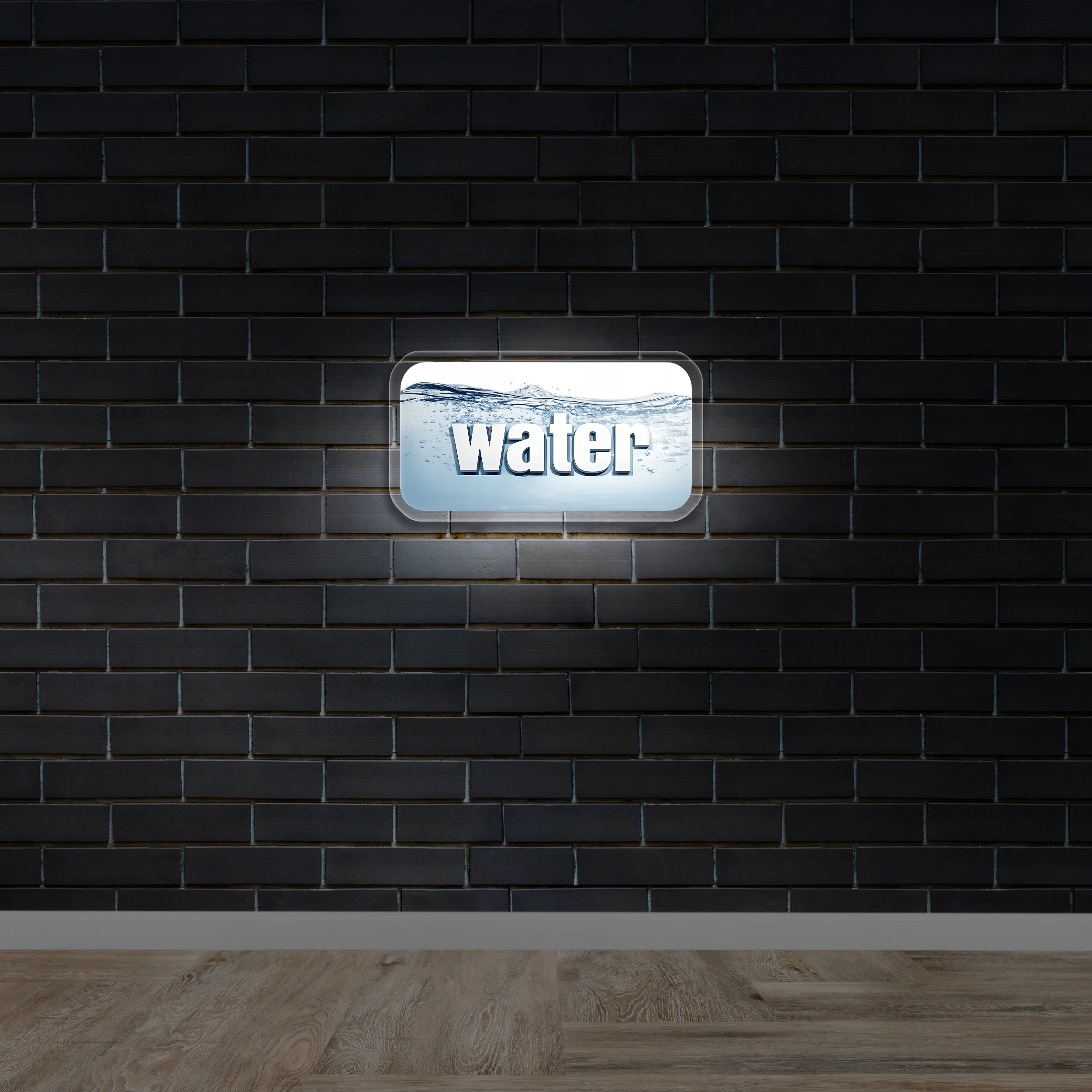 WATER - Premium Neon Artwork