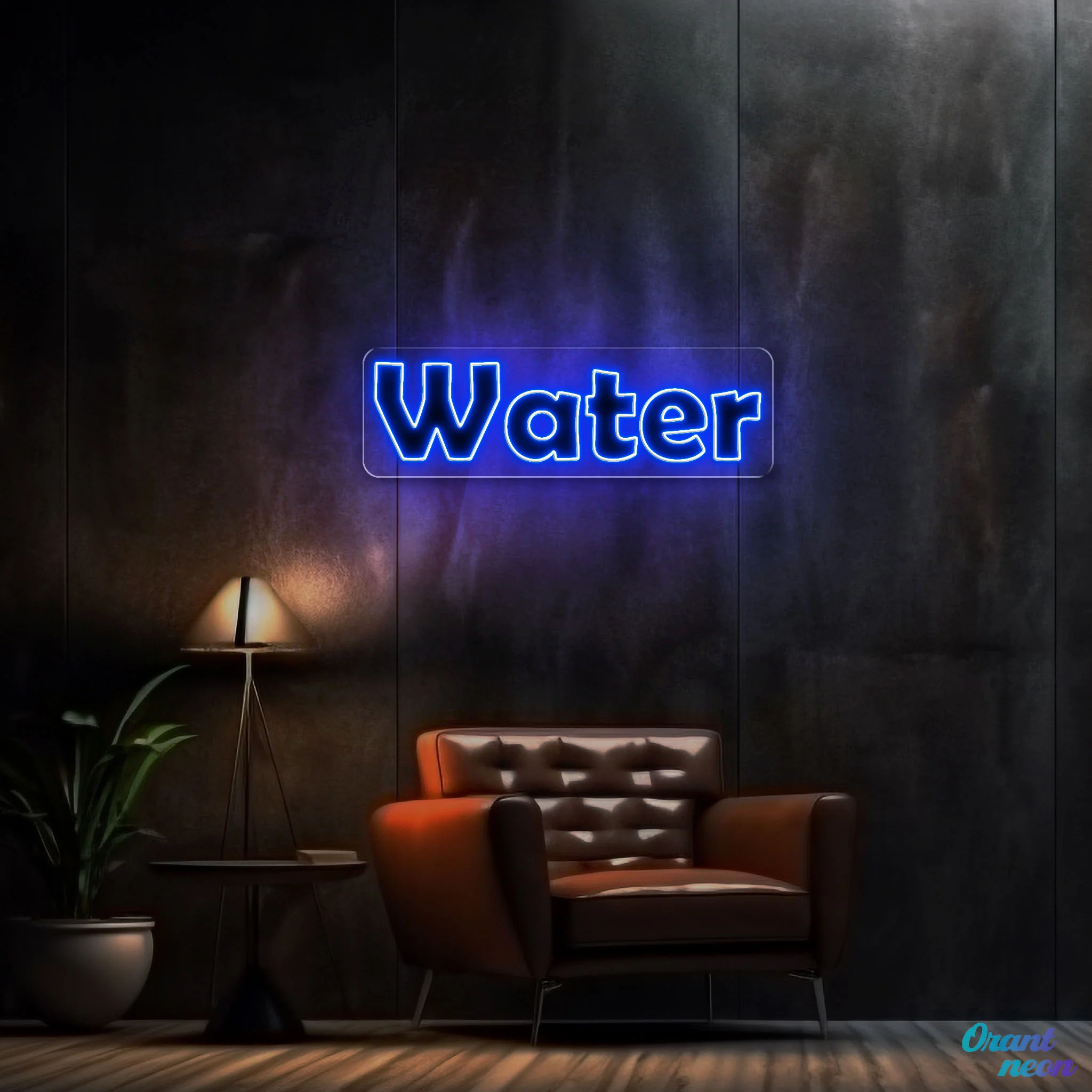 WATER - Premium Neon Artwork