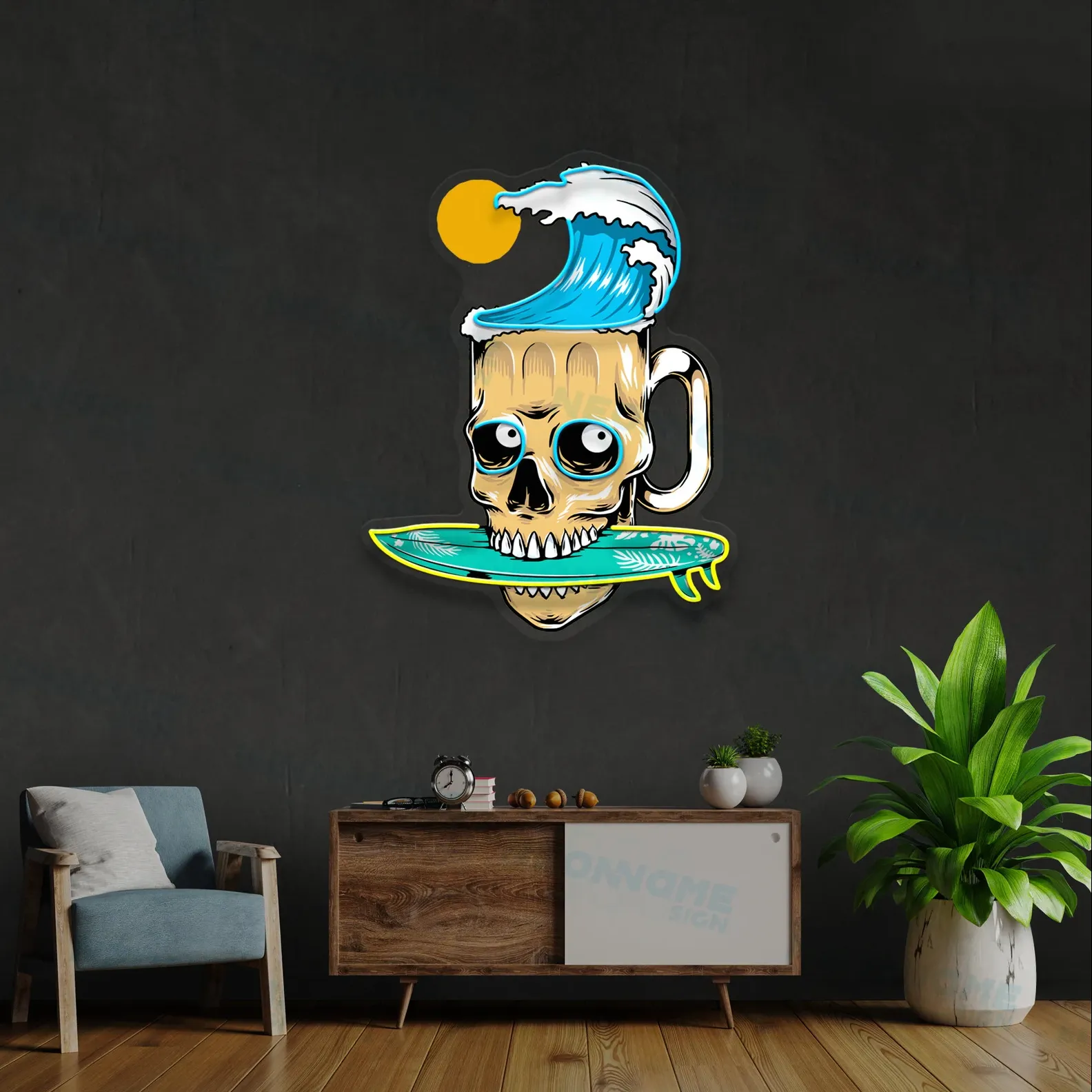 Wave Runner - Premium Neon Artwork - Image 2