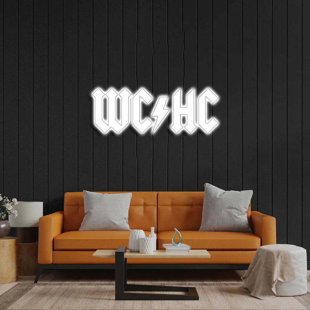 WC HC - Premium Neon Artwork