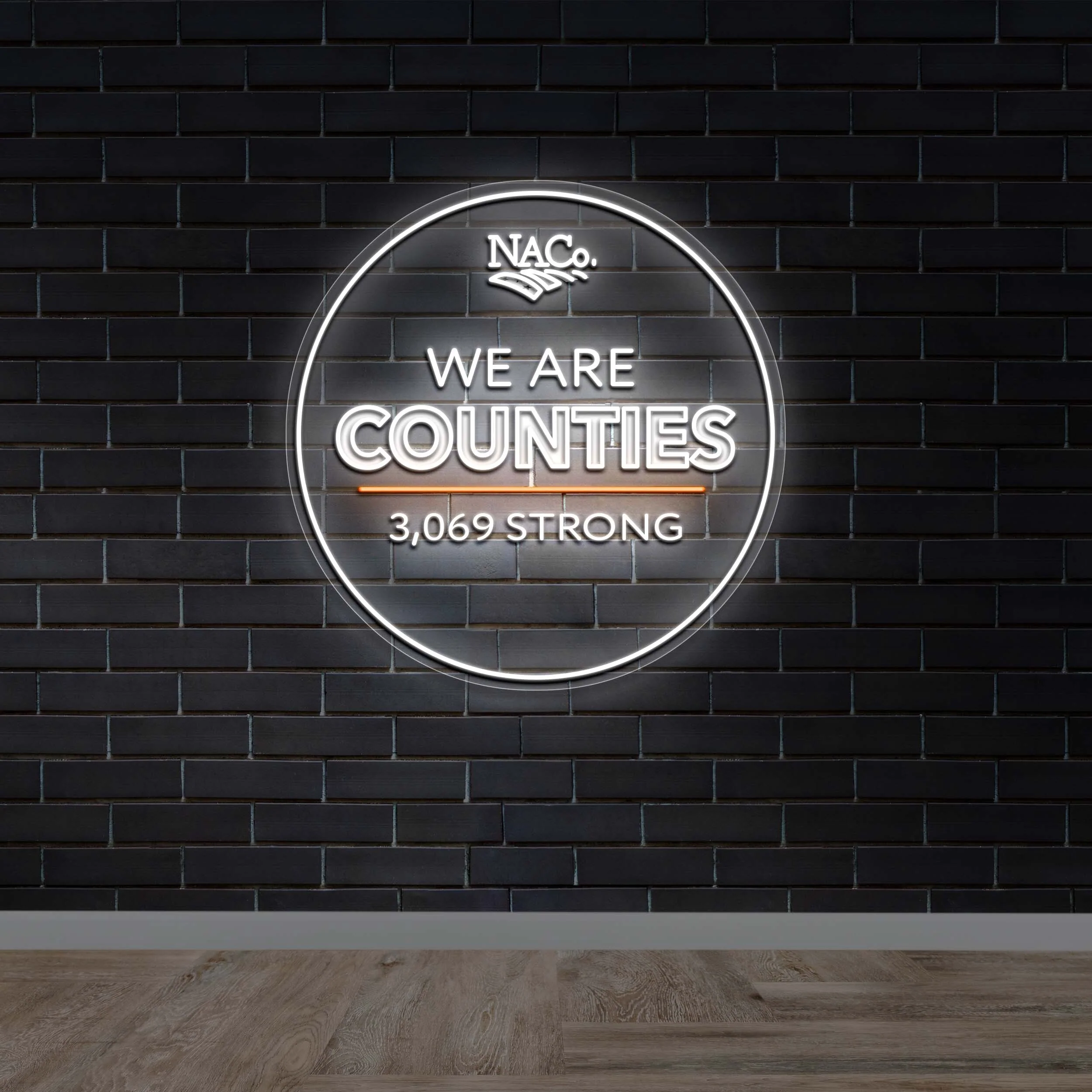 WE ARE COUNTIES - Premium Neon Artwork