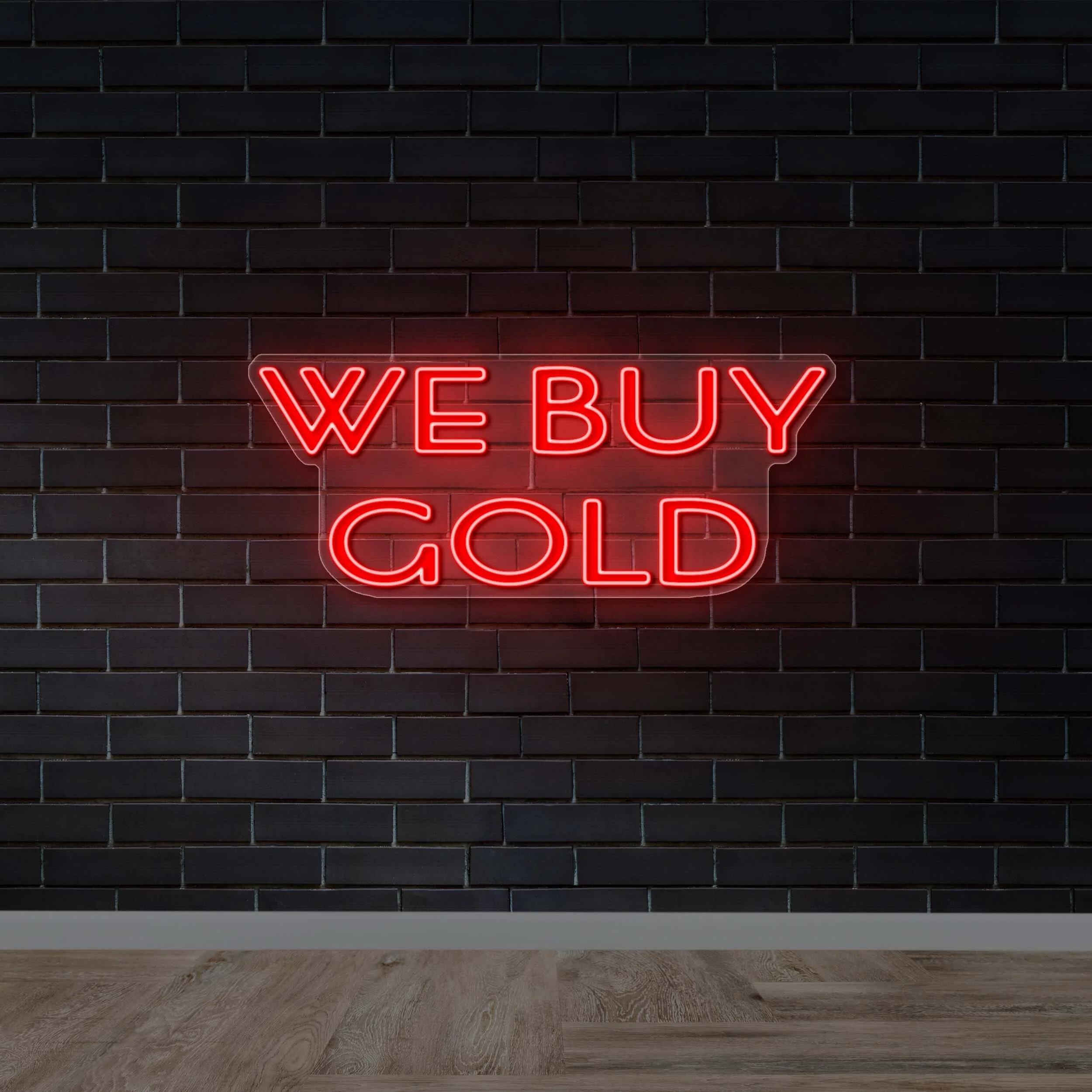 WE BUY GOLD - Premium Neon Artwork