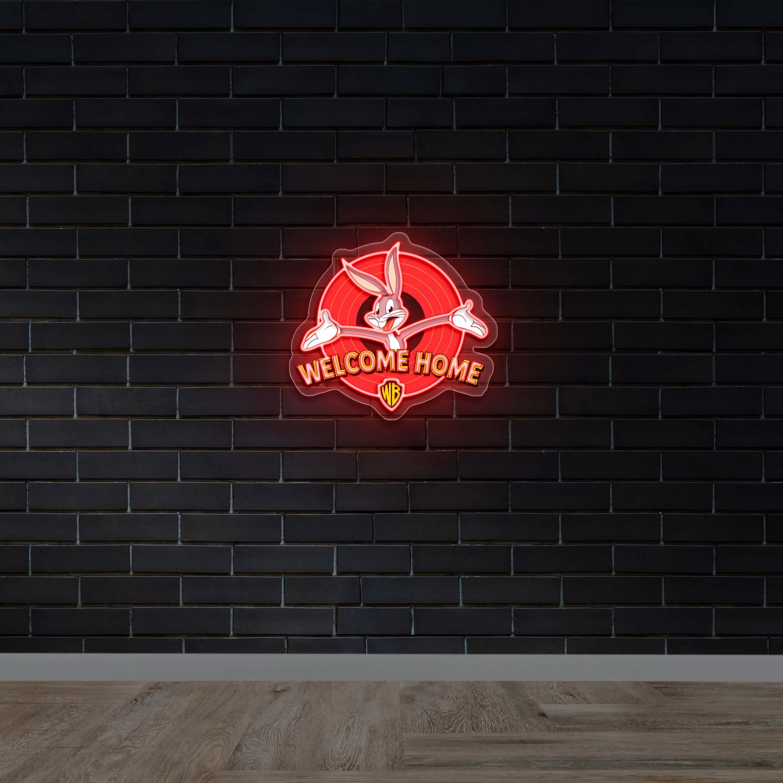 WELCOME  HOME - Premium Neon Artwork