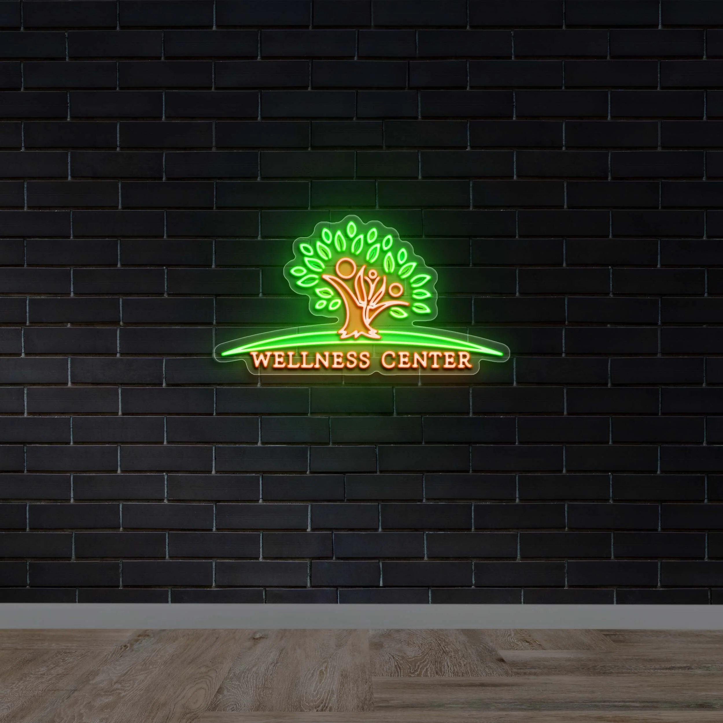 Wellnes Center - Premium Neon Artwork