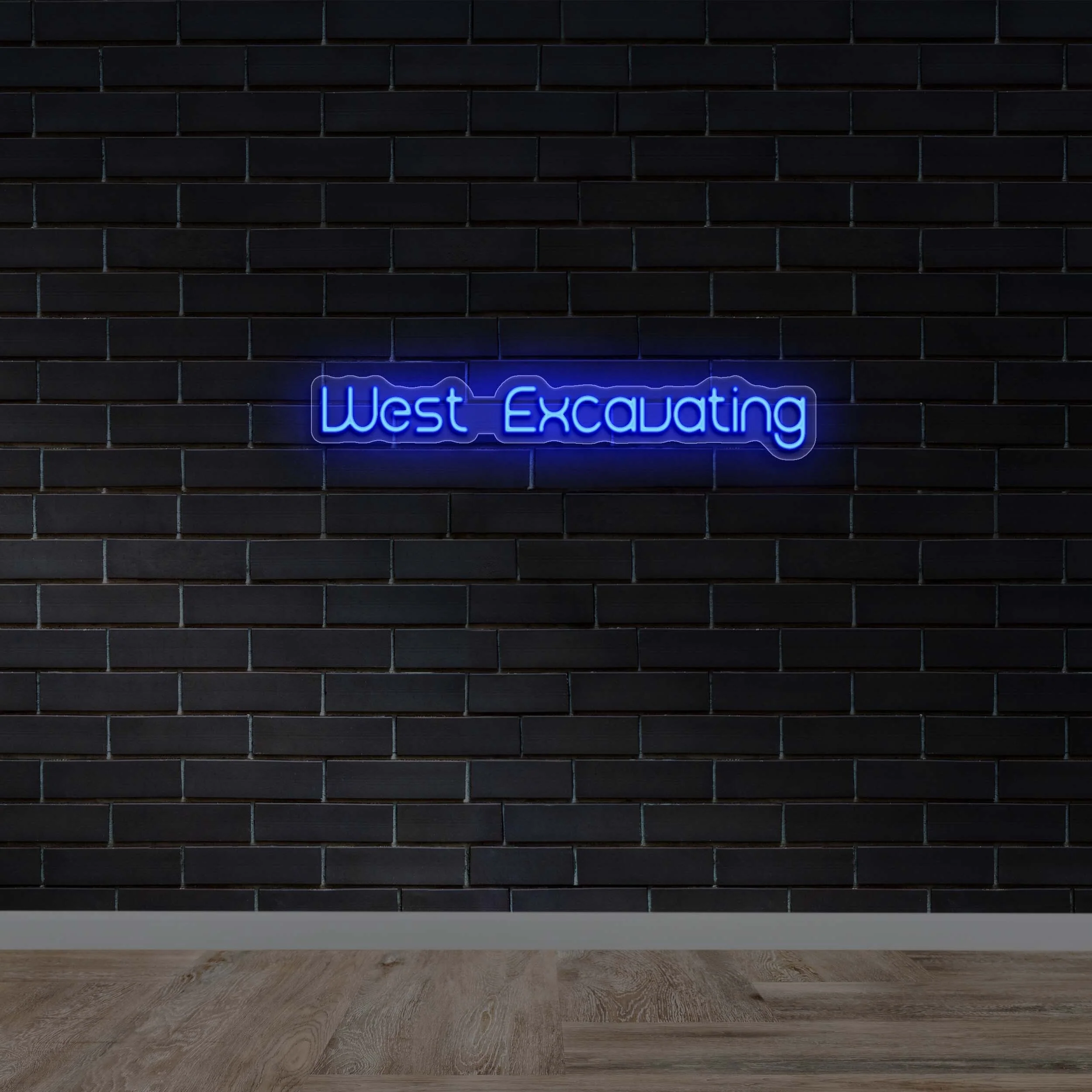 West Excavating - Premium Neon Artwork