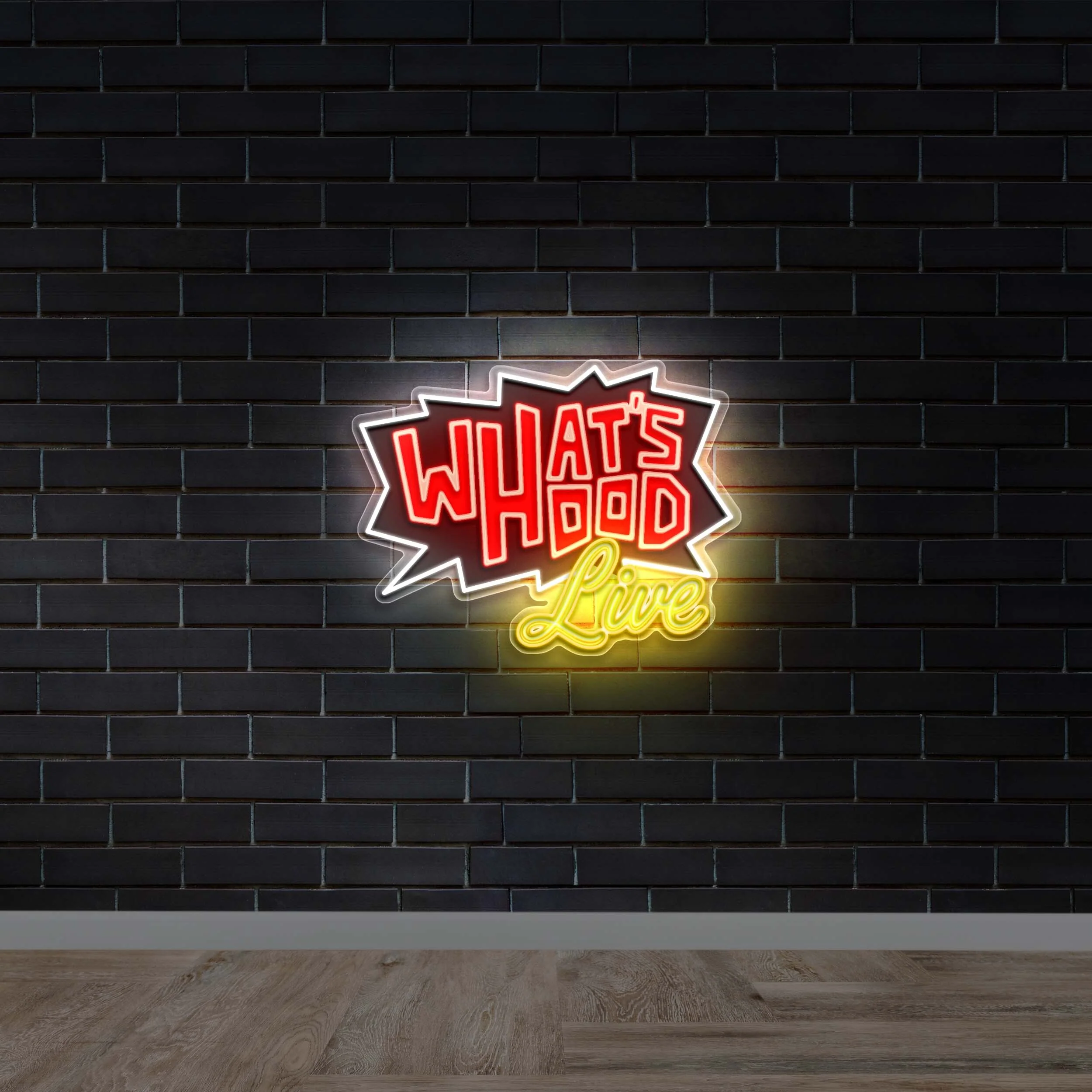 What's Hood Live - Premium Neon Artwork - Image 2