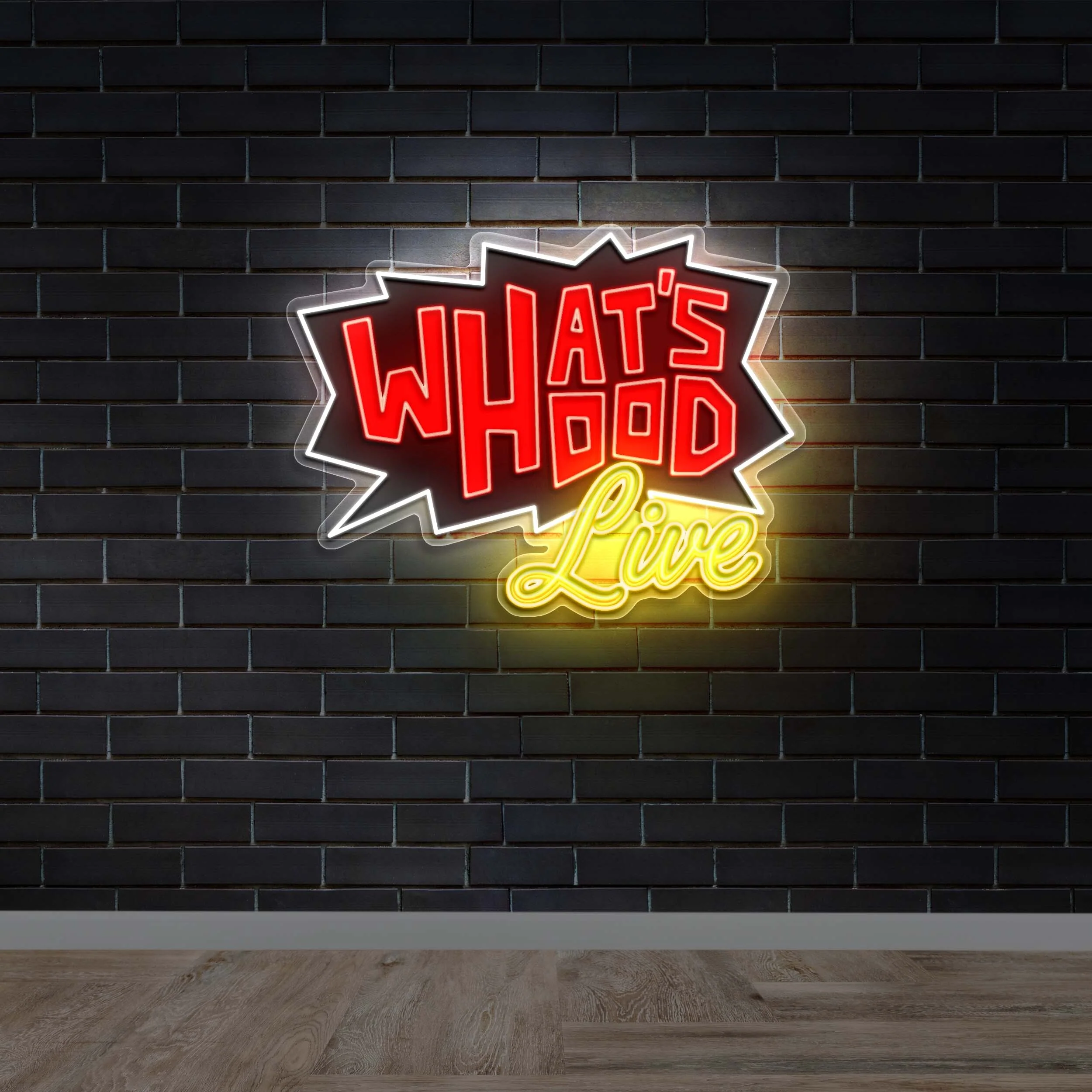 What's Hood Live - Premium Neon Artwork - Image 3