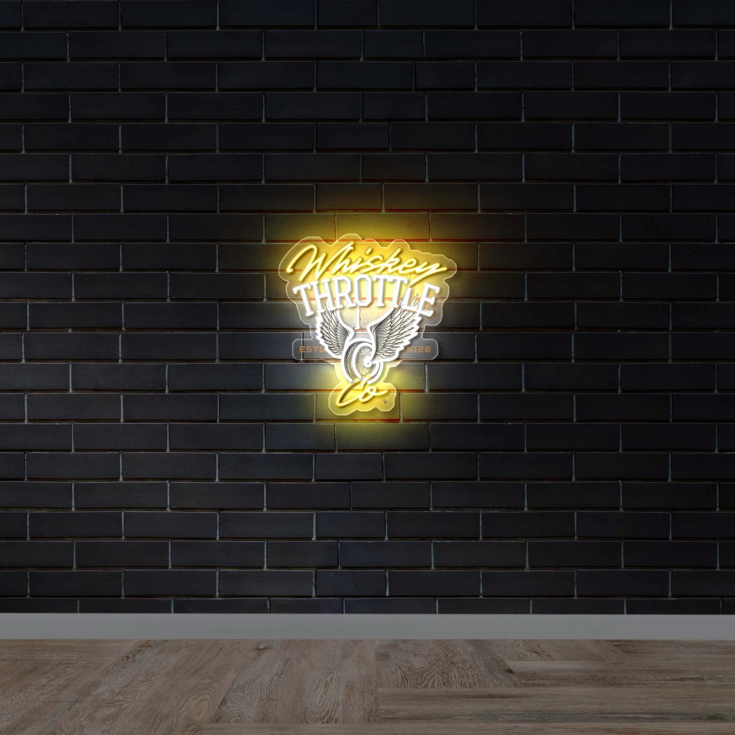 Whiskey Throttle - Premium Neon Artwork
