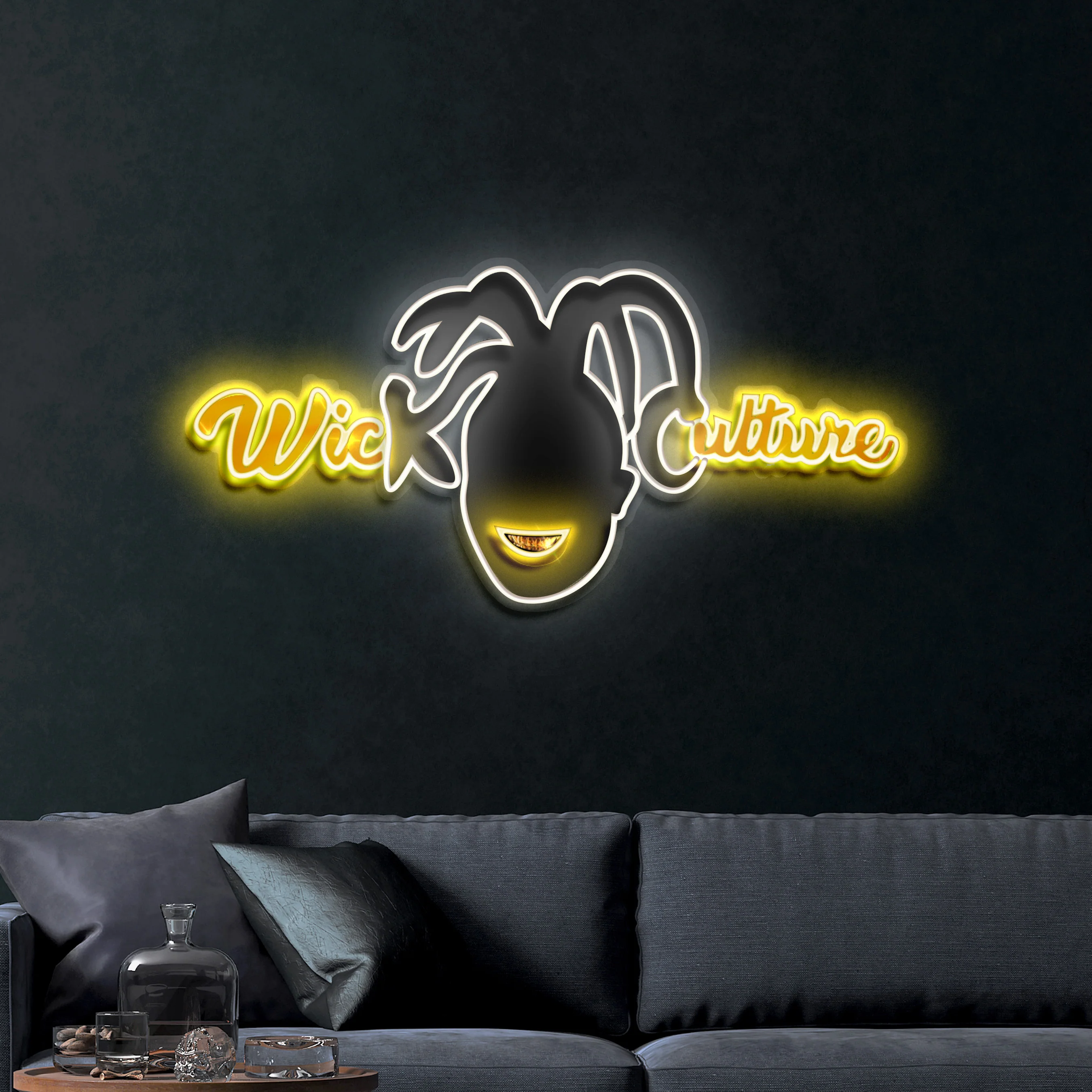 Wick Culture – Premium Neon Artwork