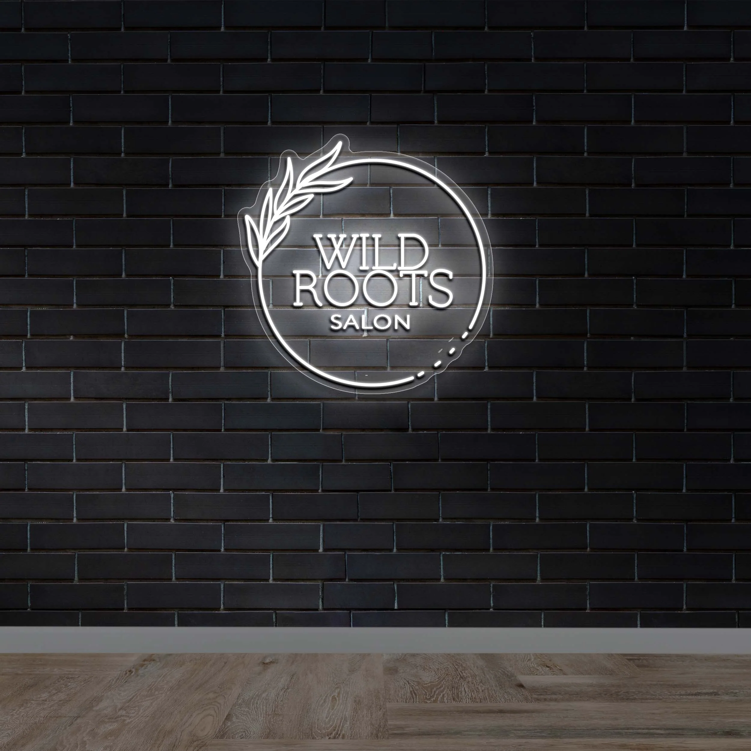 WILD ROOTS SALON - Premium Neon Artwork