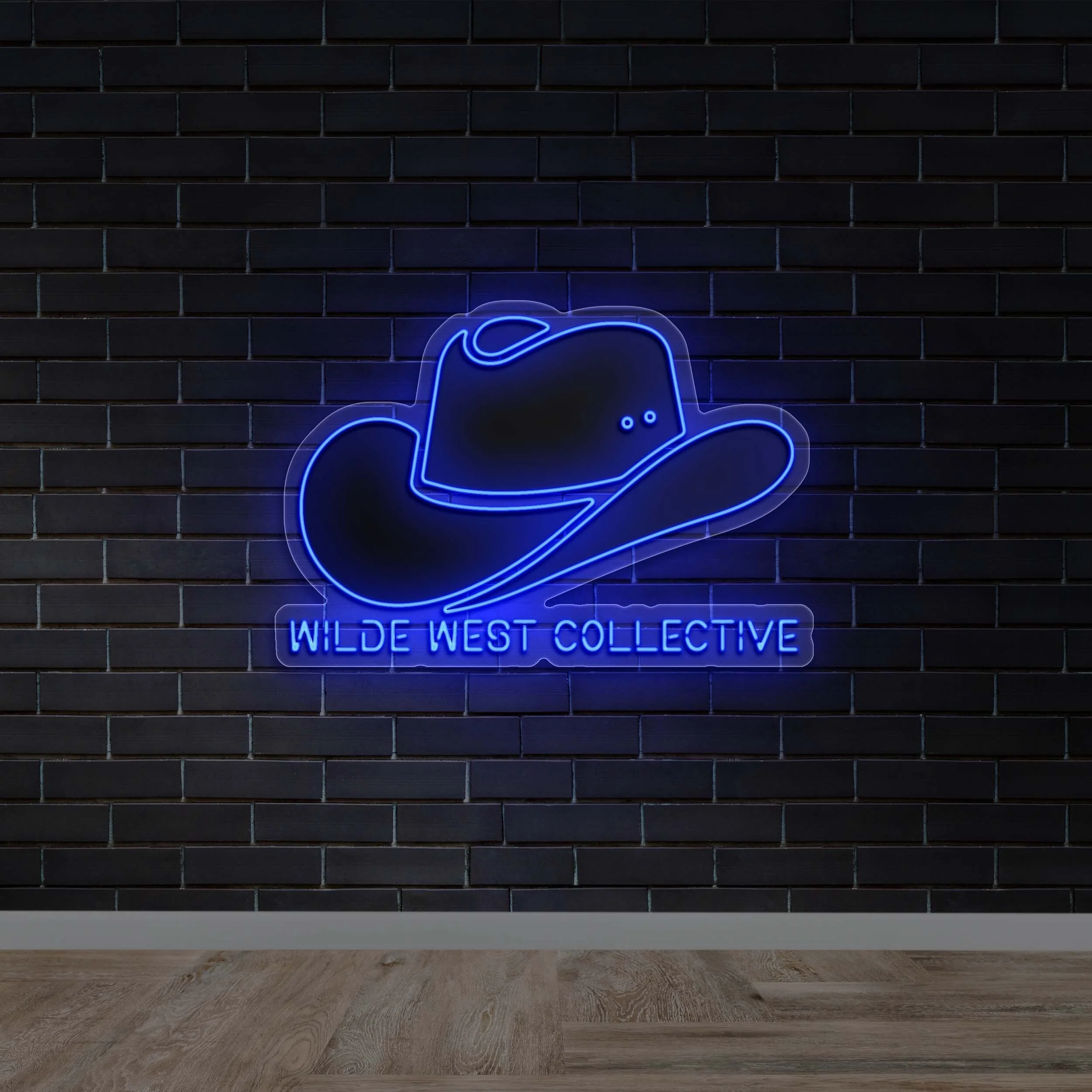 Wilde West Collective Hat – Premium Neon Artwork