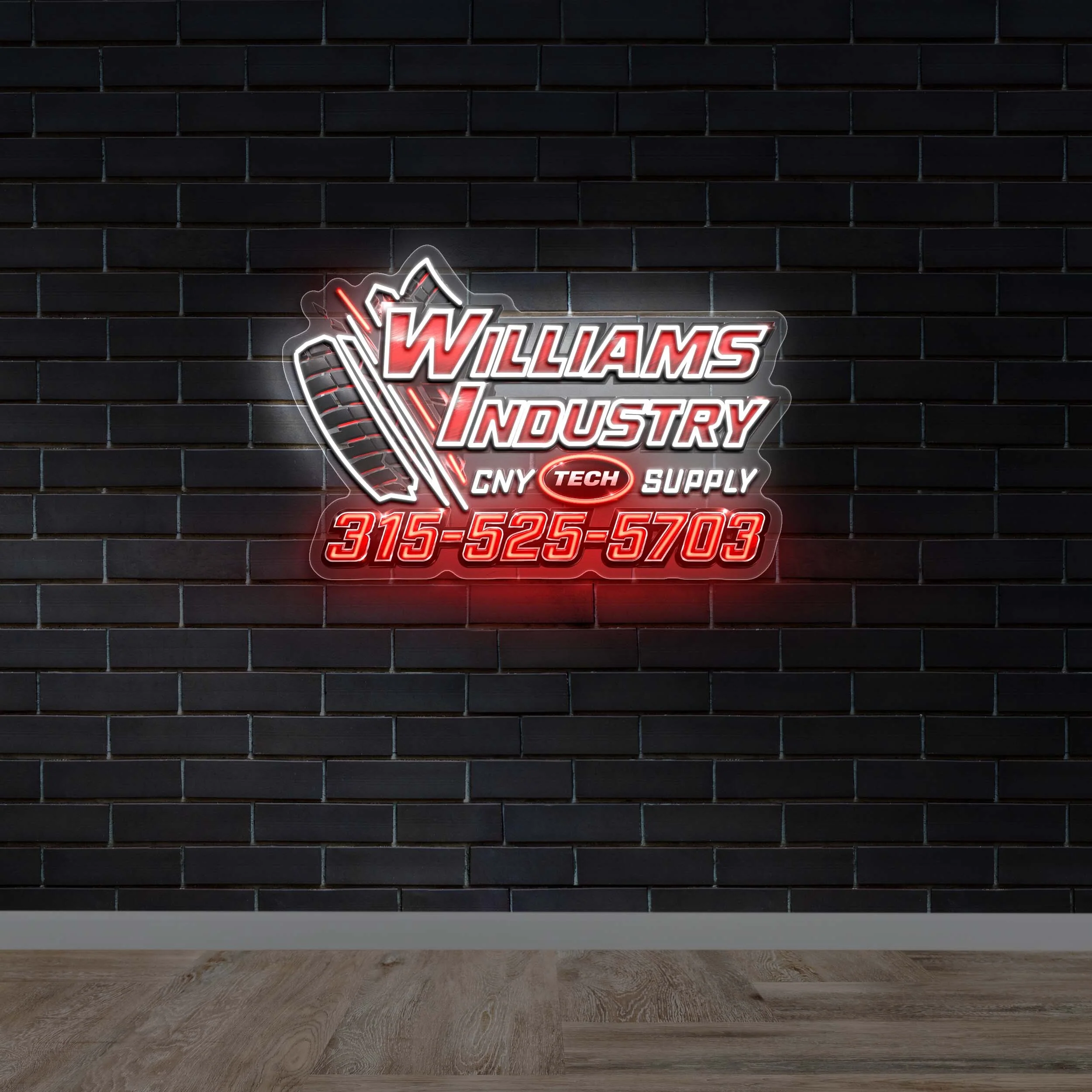 Williams Industry - Premium Neon Artwork