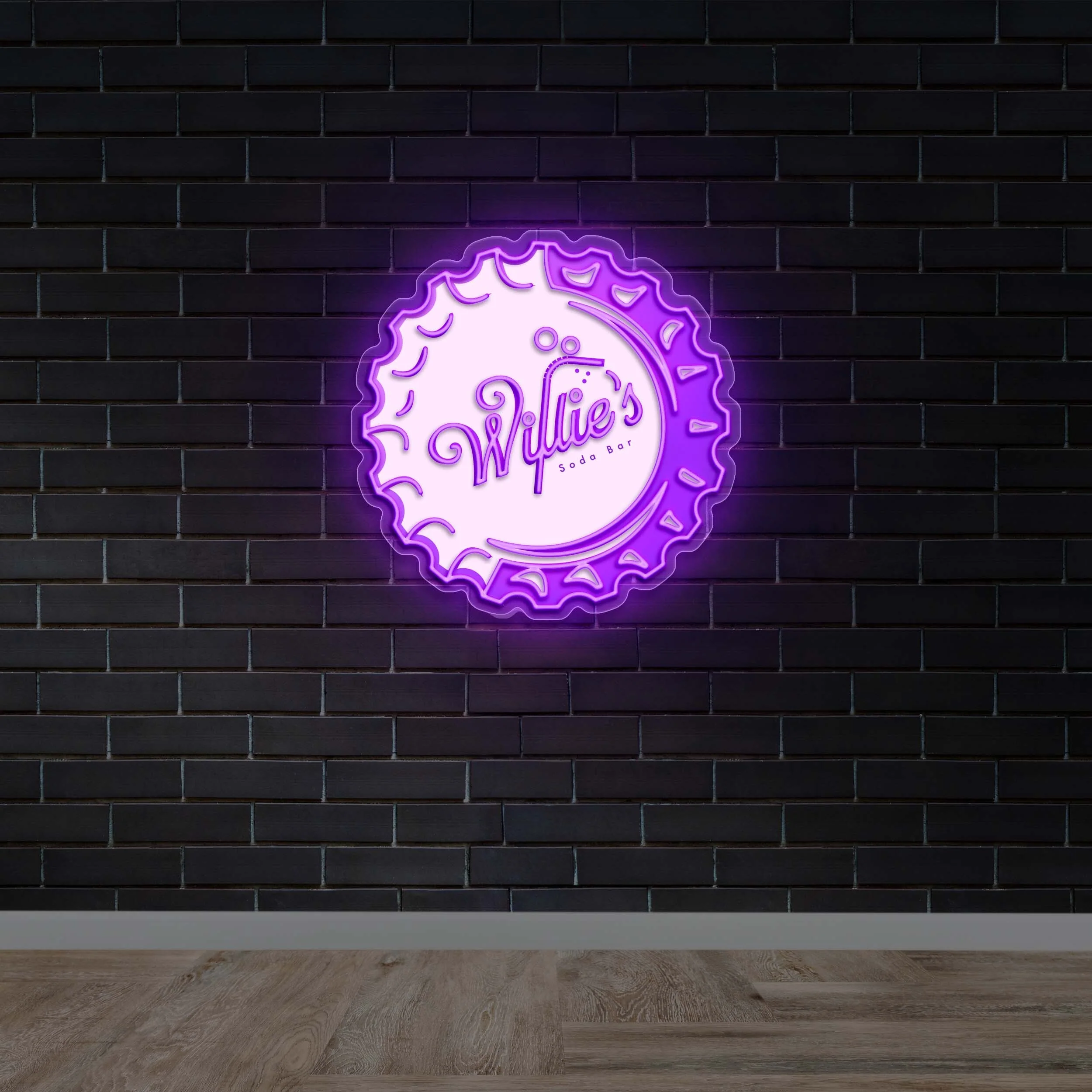 Willie's - Premium Neon Artwork