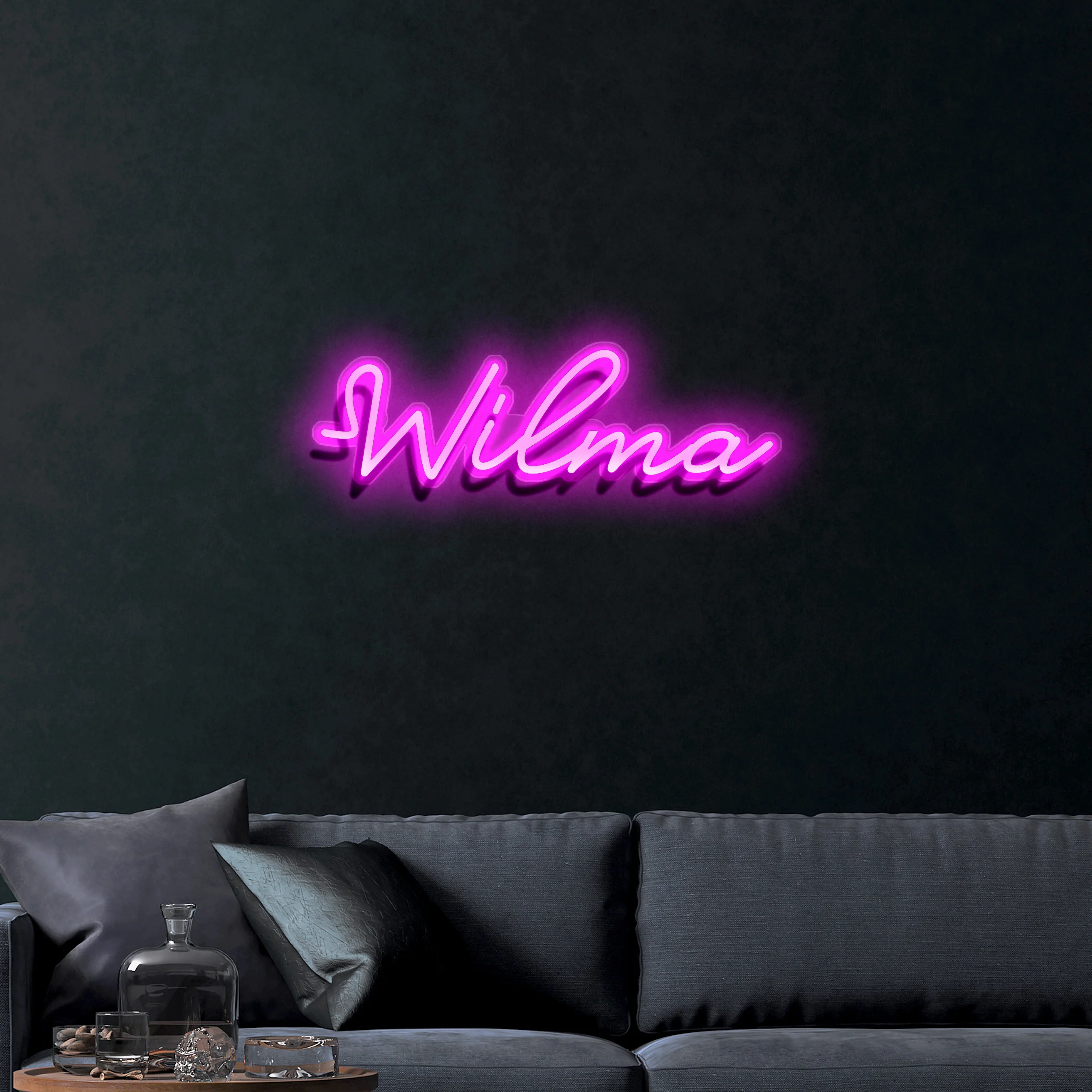 WILMA – Premium Neon Artwork