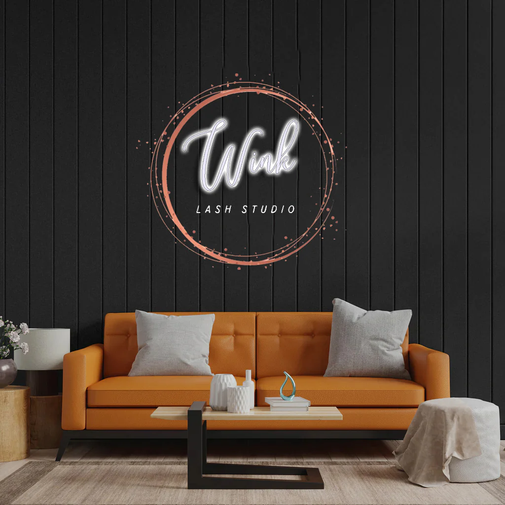 Wink - Premium Neon Artwork