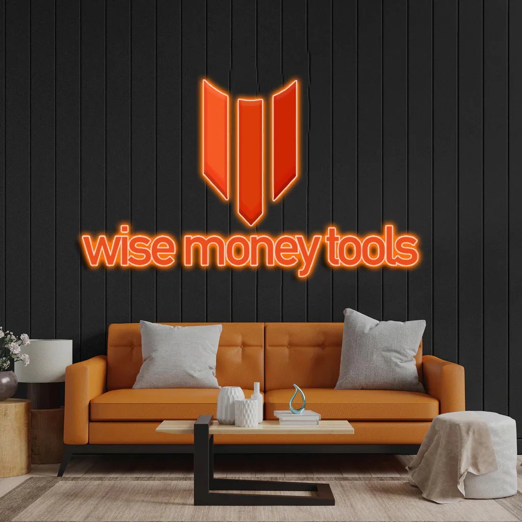 wise money tools - Premium Neon Artwork
