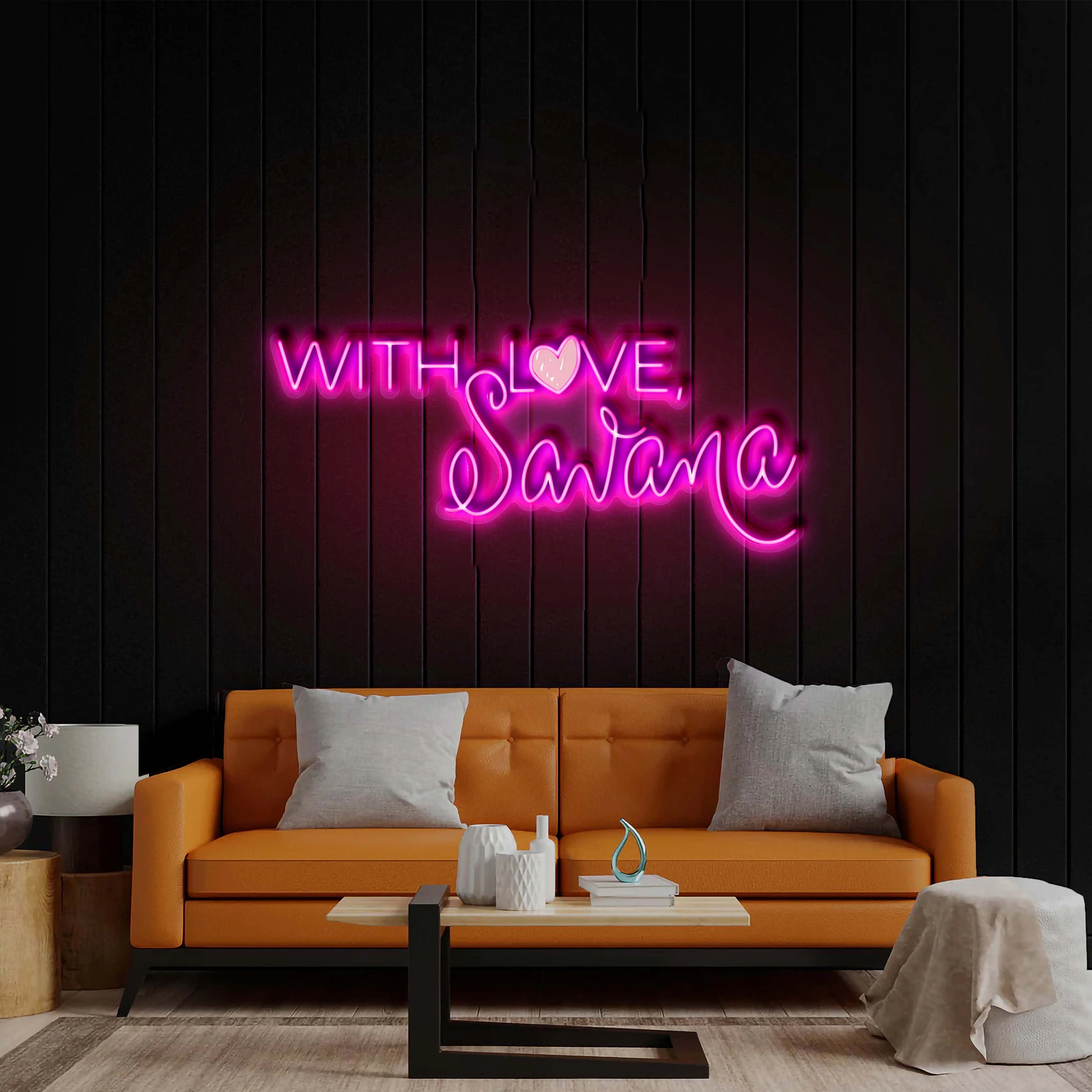 With Love Savana - Premium Neon Artwork