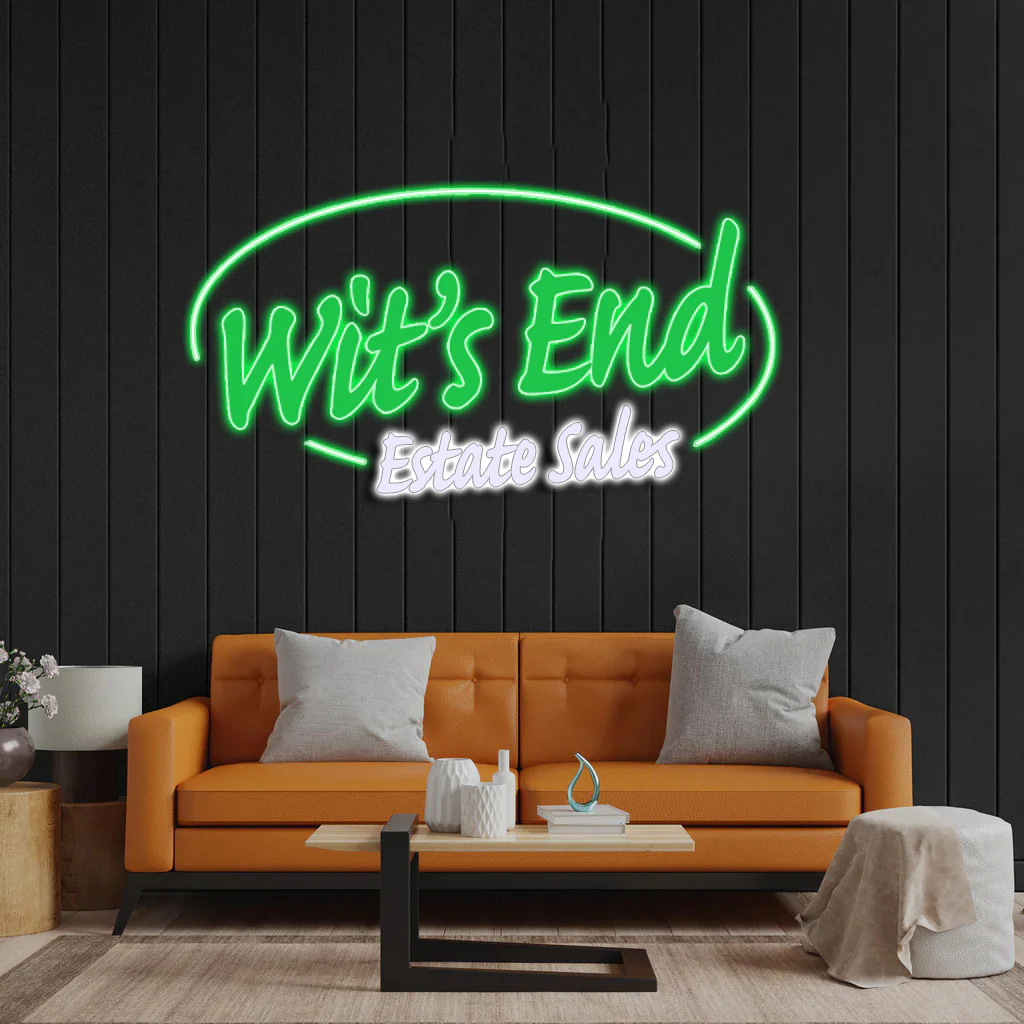 Wit's End - Premium Neon Artwork
