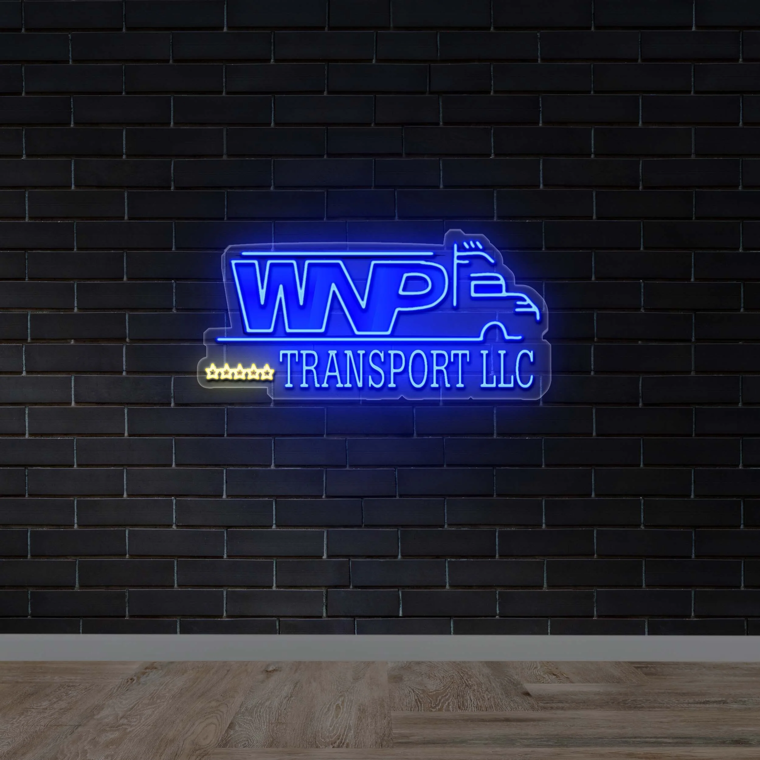 WNP Transport LLC - Premium Neon Artwork