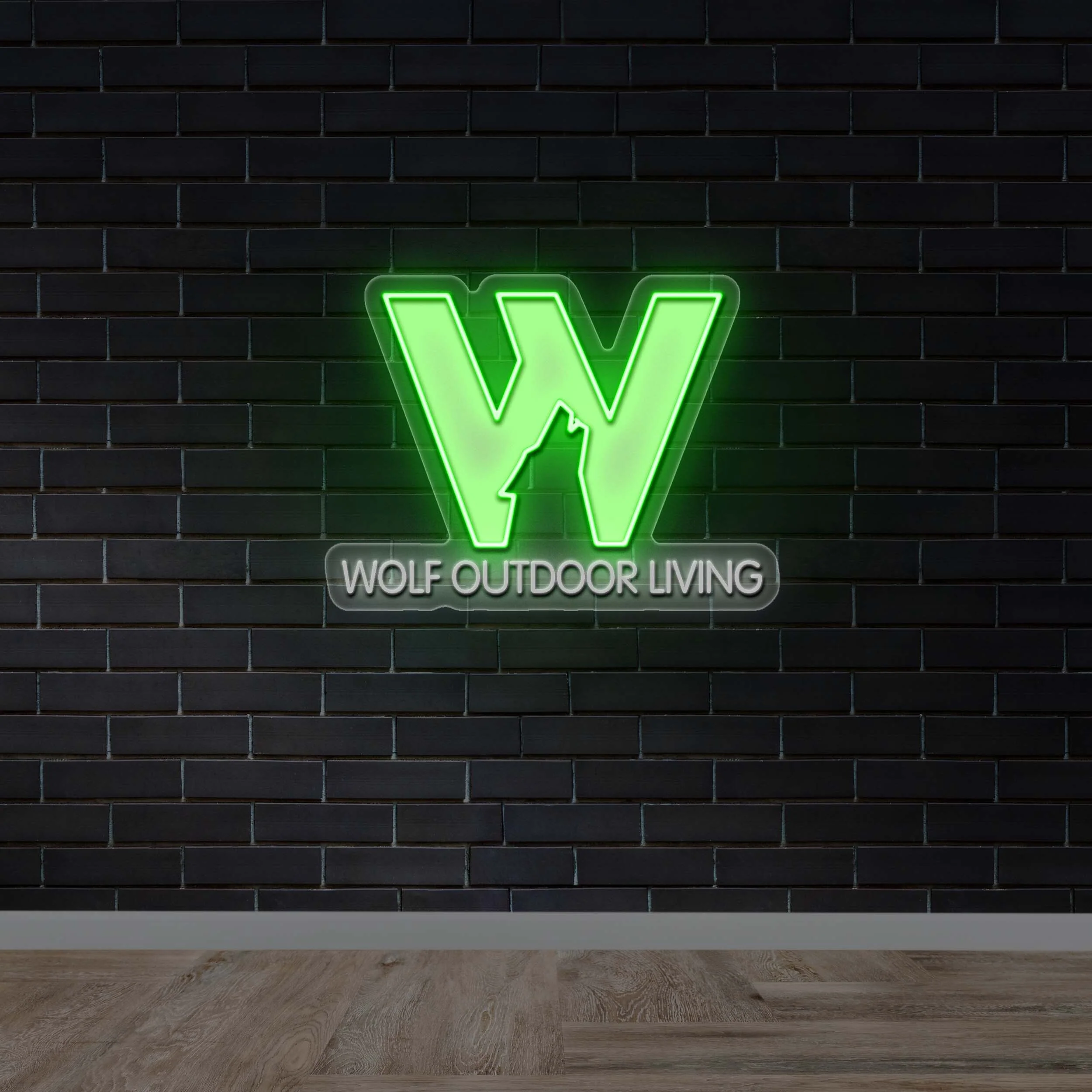 WOLF OUTDOOR LIVING - Premium Neon Artwork