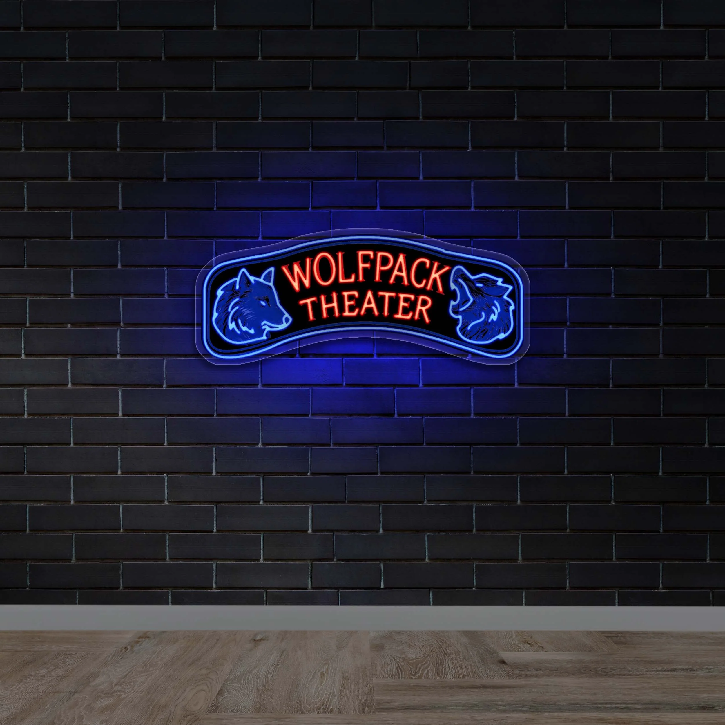 WOLFPACK THEATER - Premium Neon Artwork - Image 2