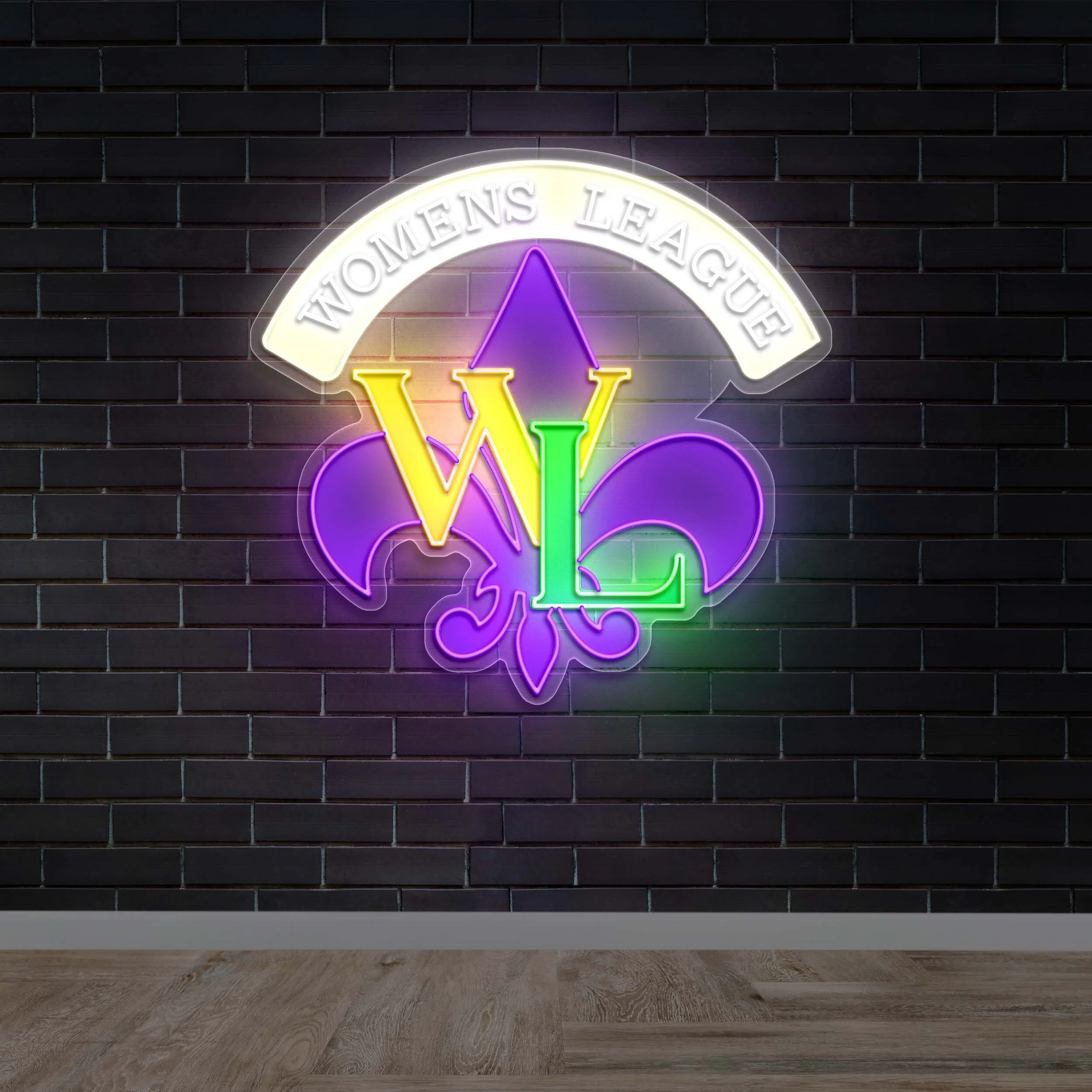 WOMENS LEAGUE  - Premium Neon Artwork