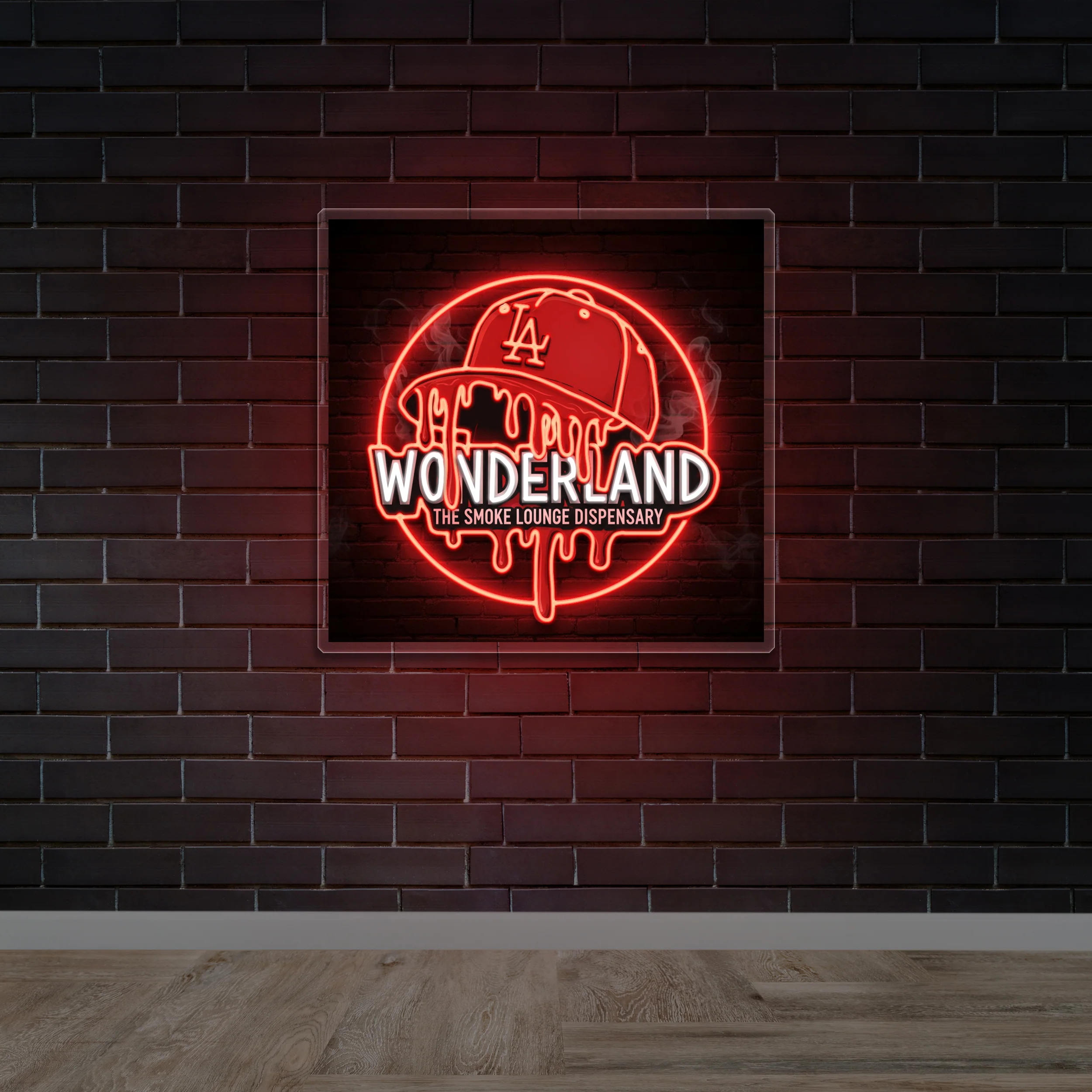 WONDERLAND - Premium Neon Artwork