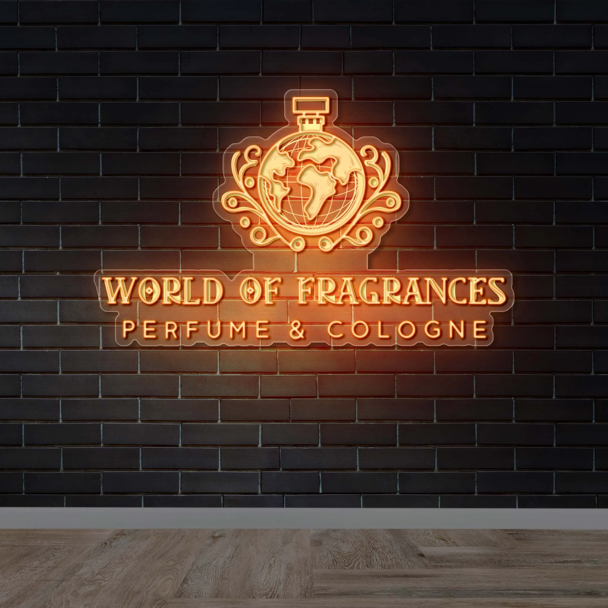 WORLD OF FRAGRANCES - Premium Neon Artwork