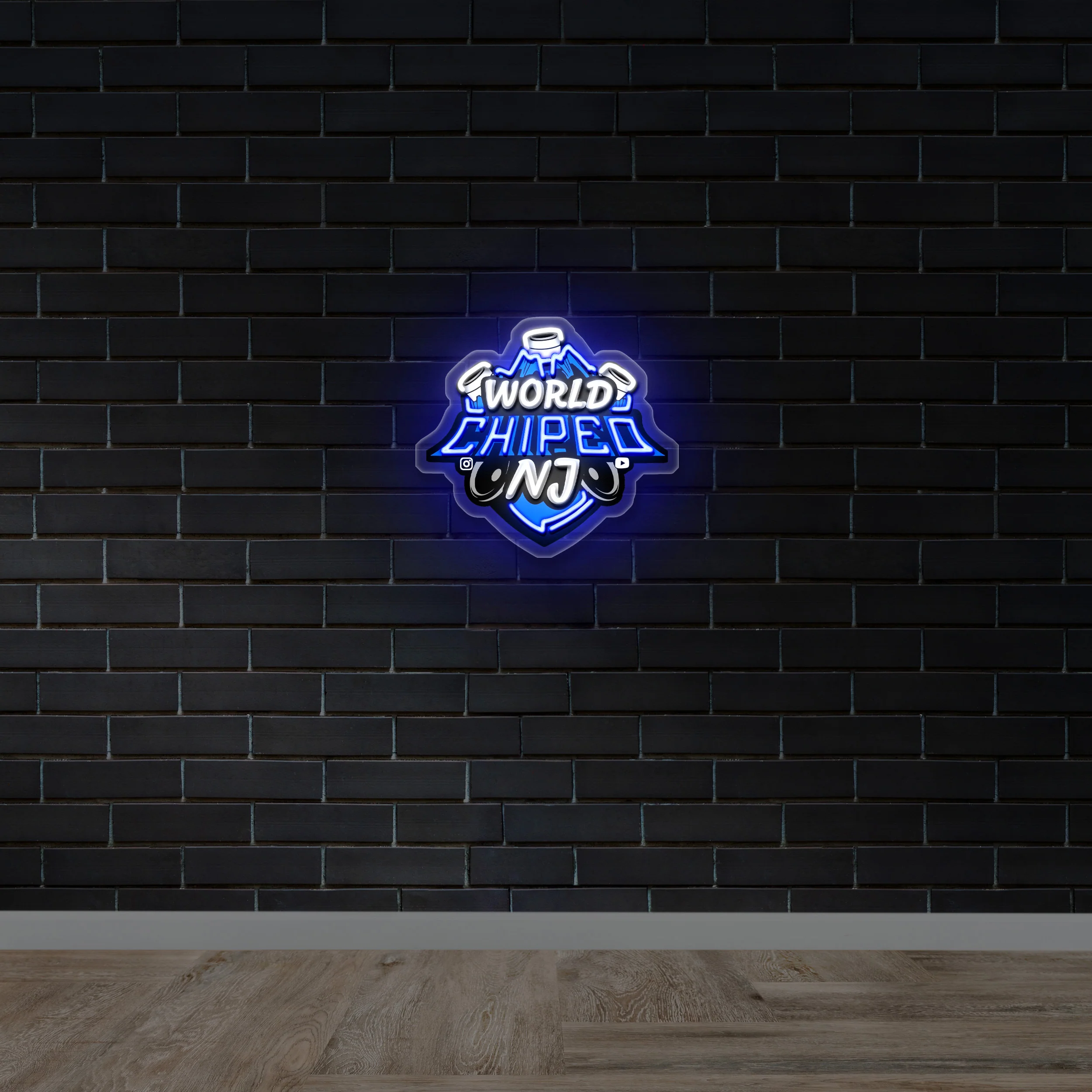 Worldchipeonj - Premium Neon Artwork
