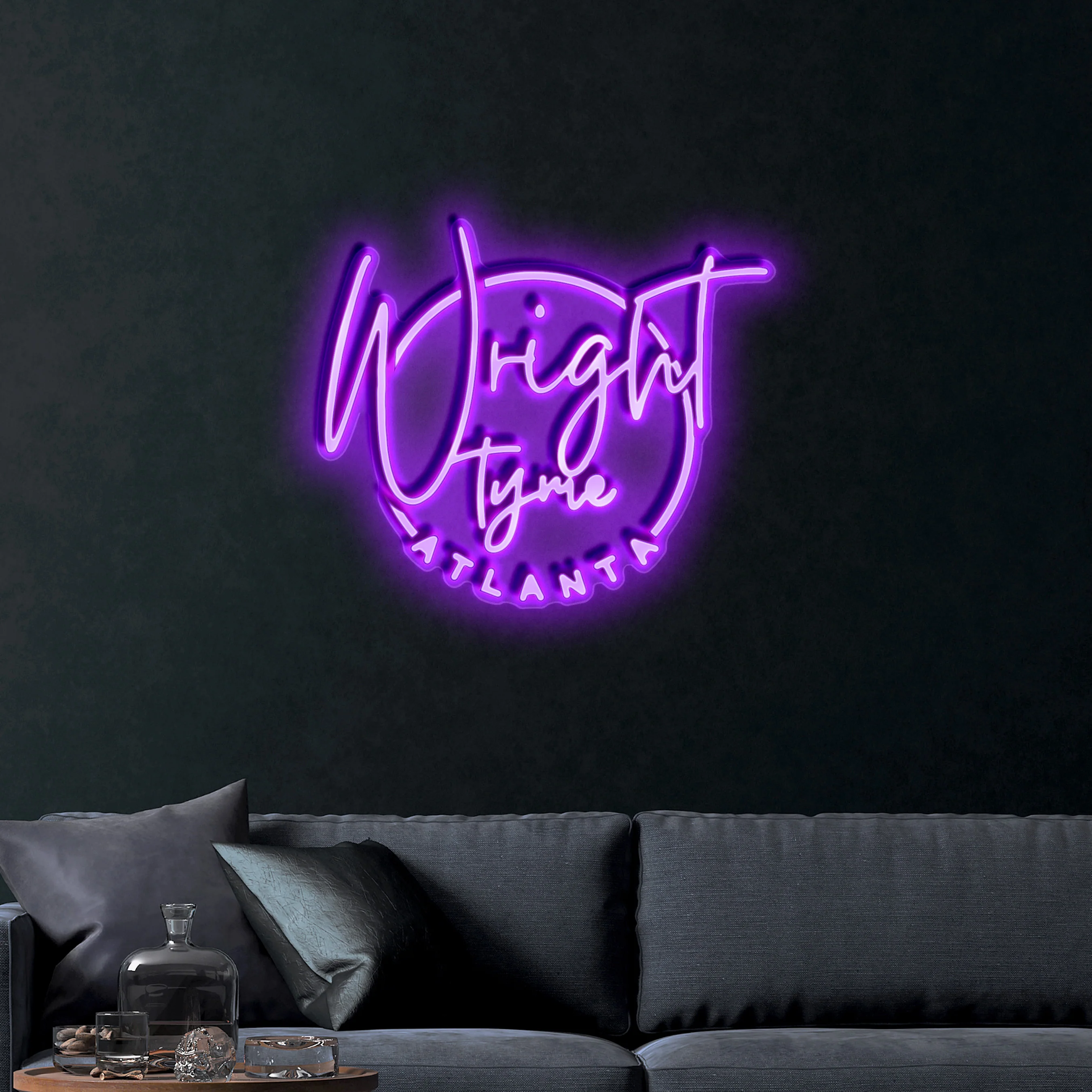 Wright Tyme – Premium Neon Artwork - Image 2